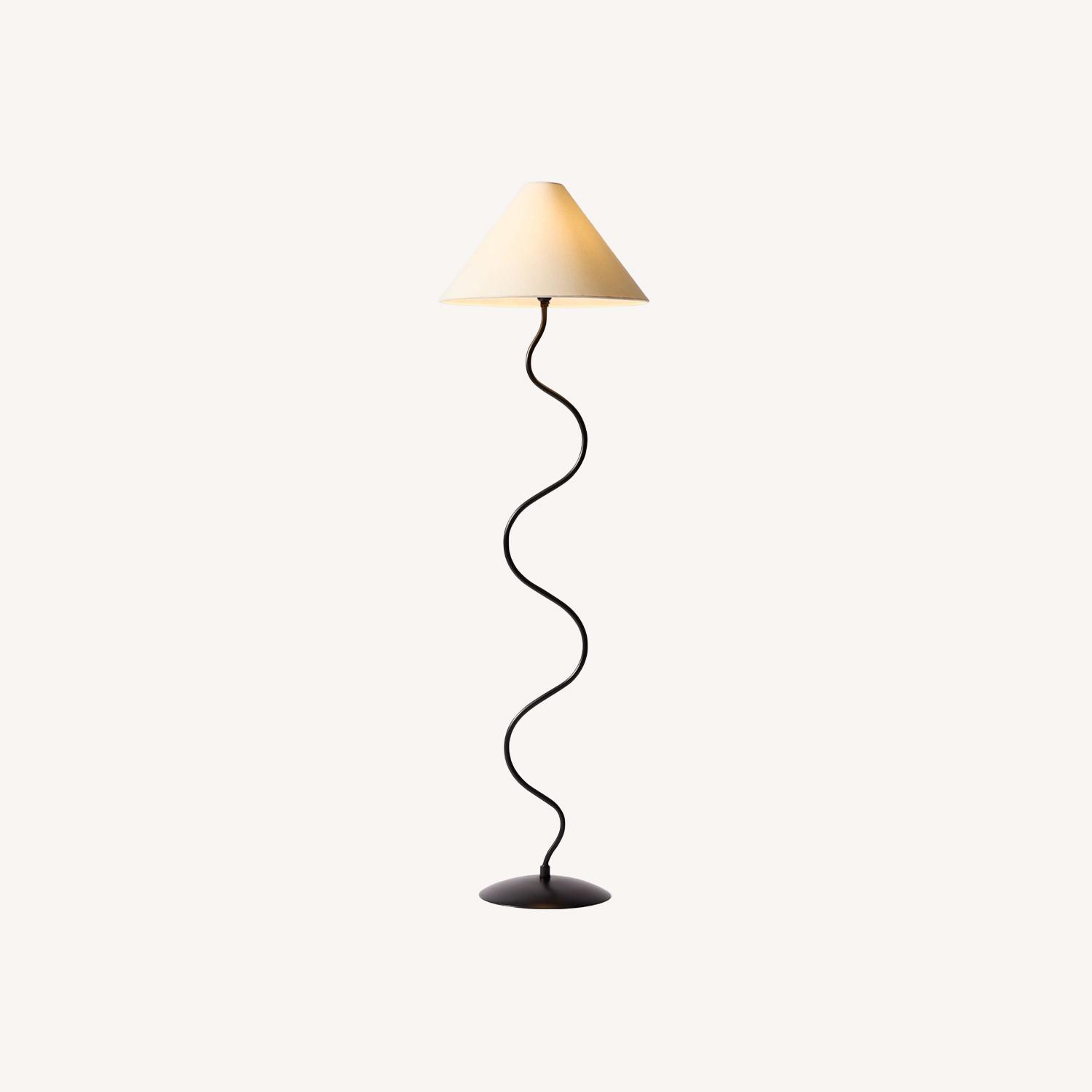 West Elm Zigzag Floor Lamp (64") - image-0