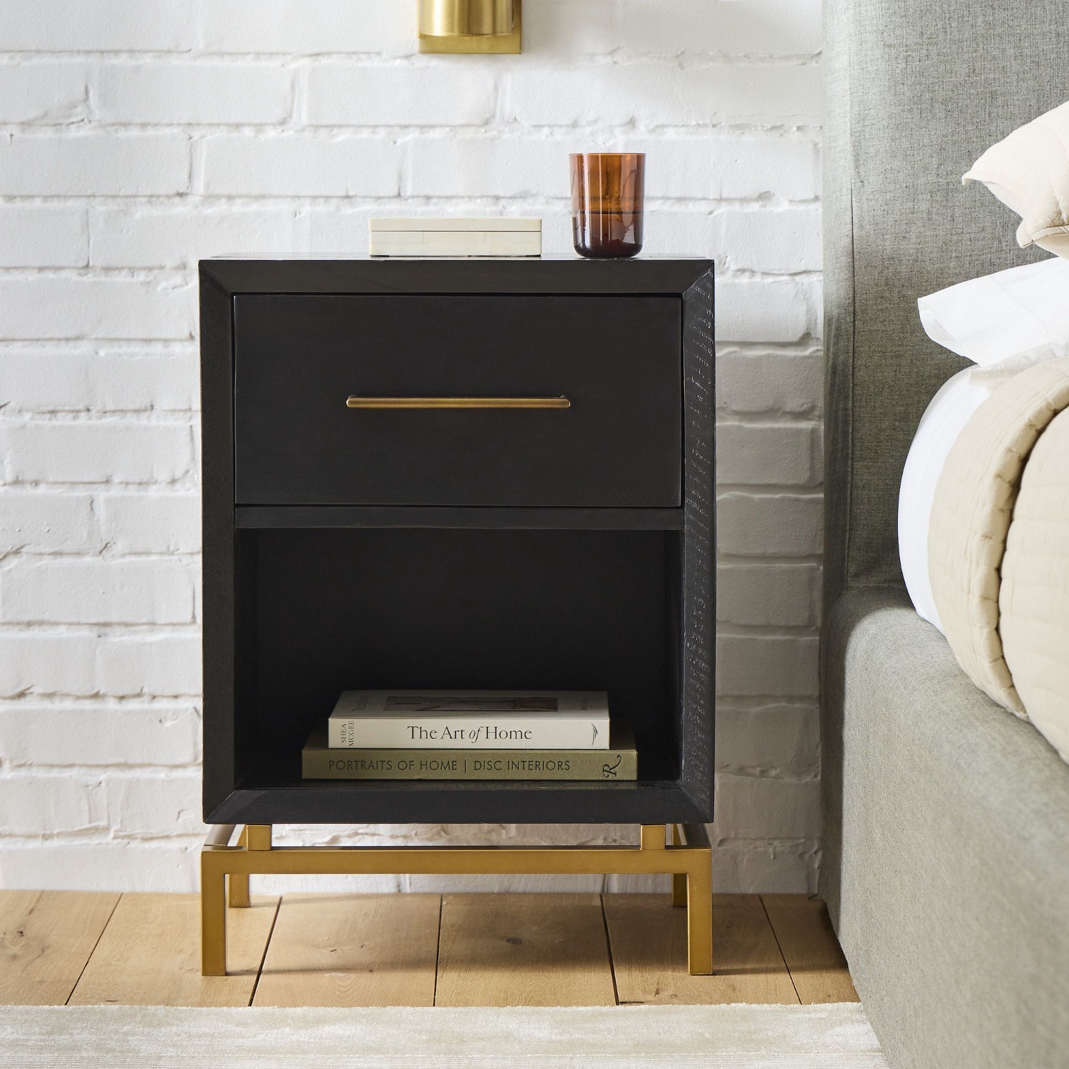West Elm Alexa Burnished Nightstand (20") - image-4