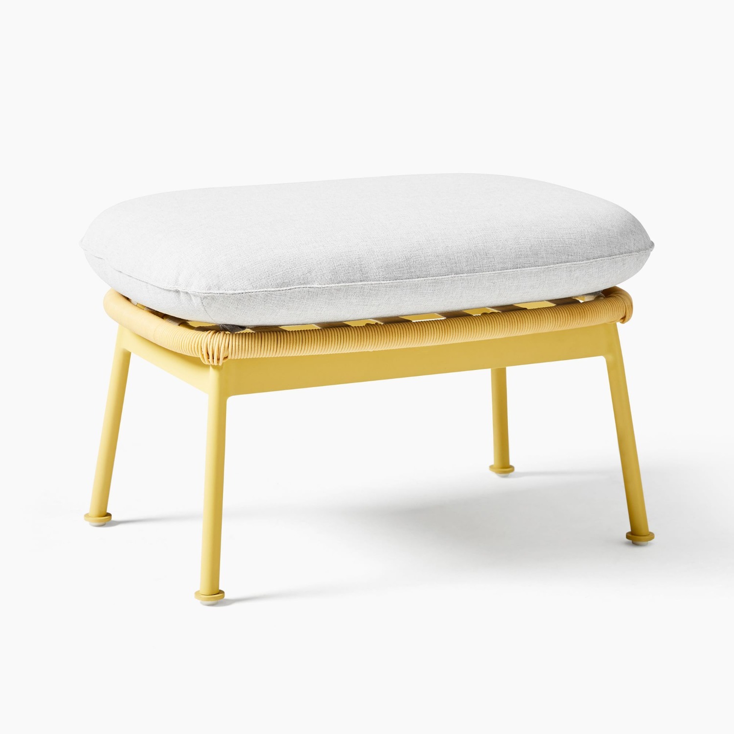 West Elm Paradise Outdoor Ottoman - image-1