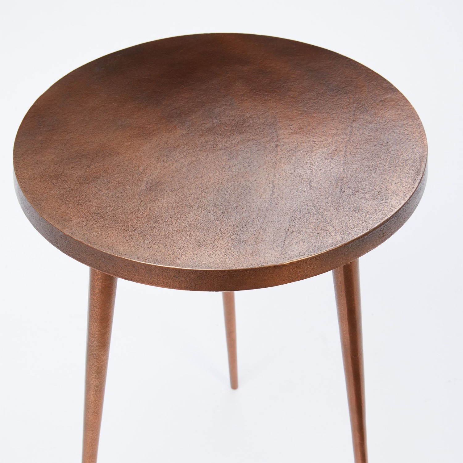 West Elm Casted Tripod Round Side Table (15") - image-1