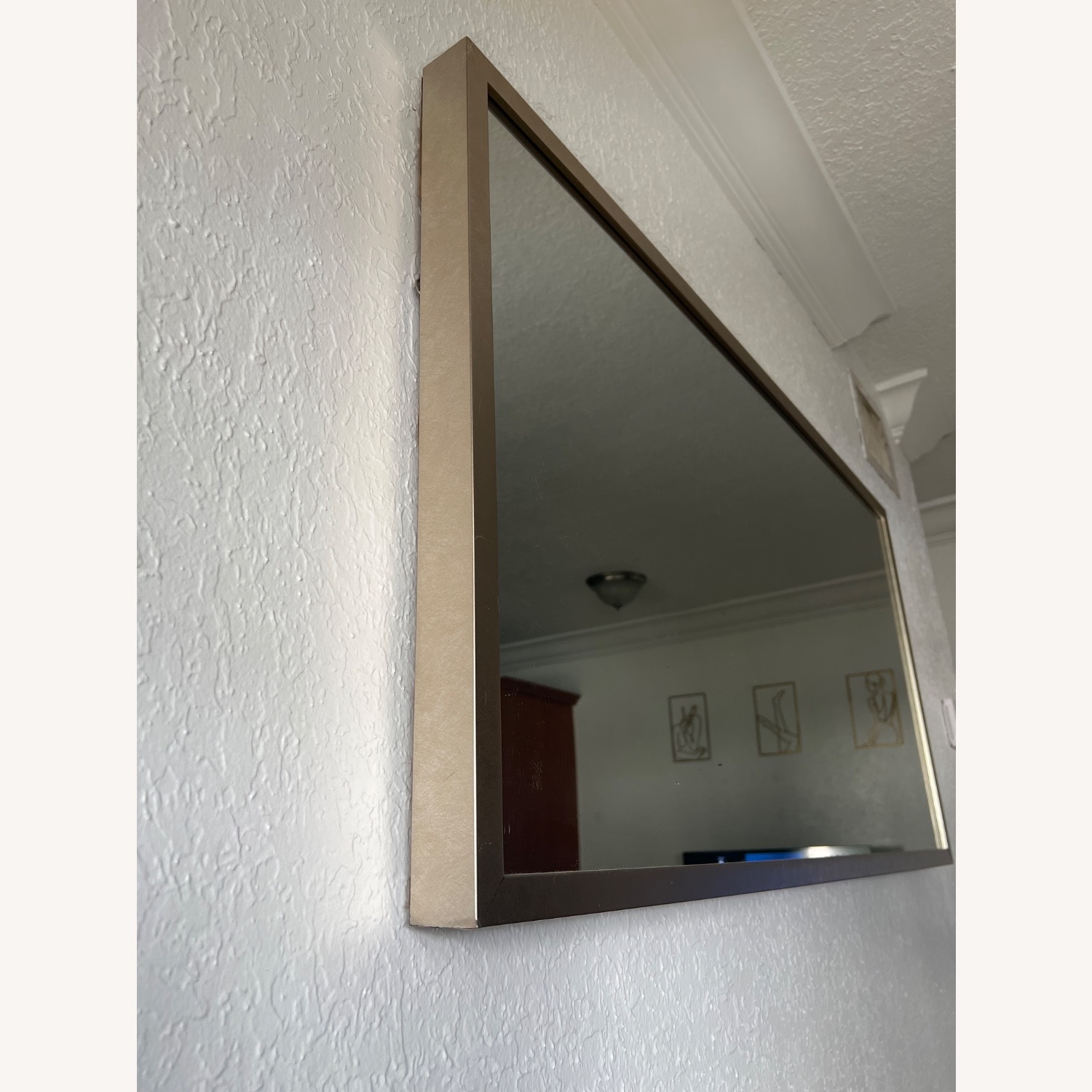 Elegant Gold Frame Wall Mirror - image-3