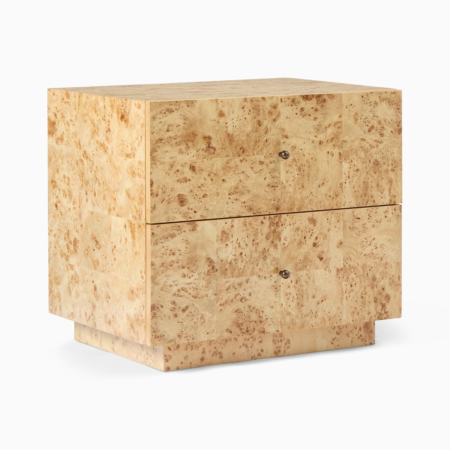 West Elm Burl Nightstand (26") - image-11