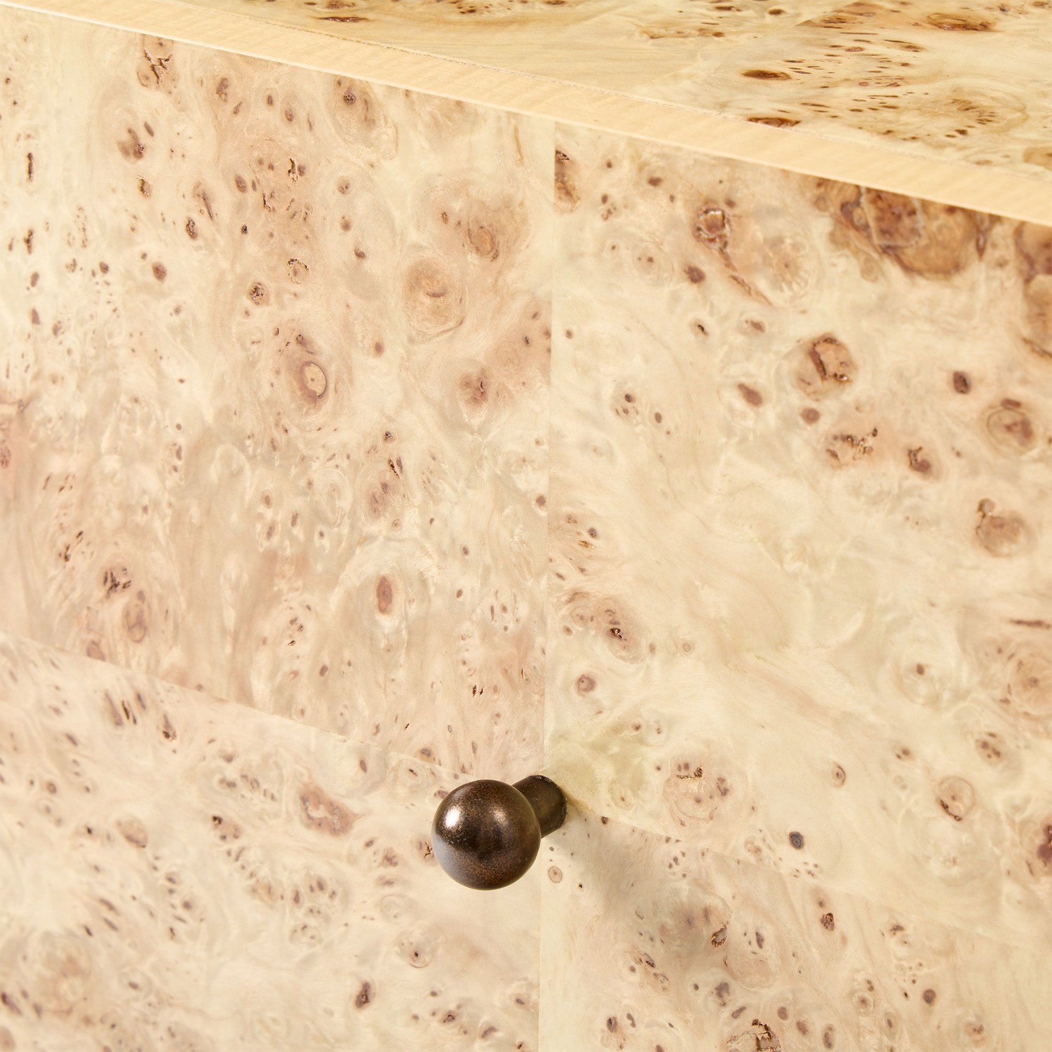 West Elm Burl Nightstand (26") - image-2