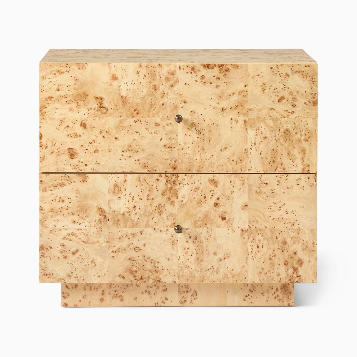 West Elm Burl Nightstand (26") - image-12