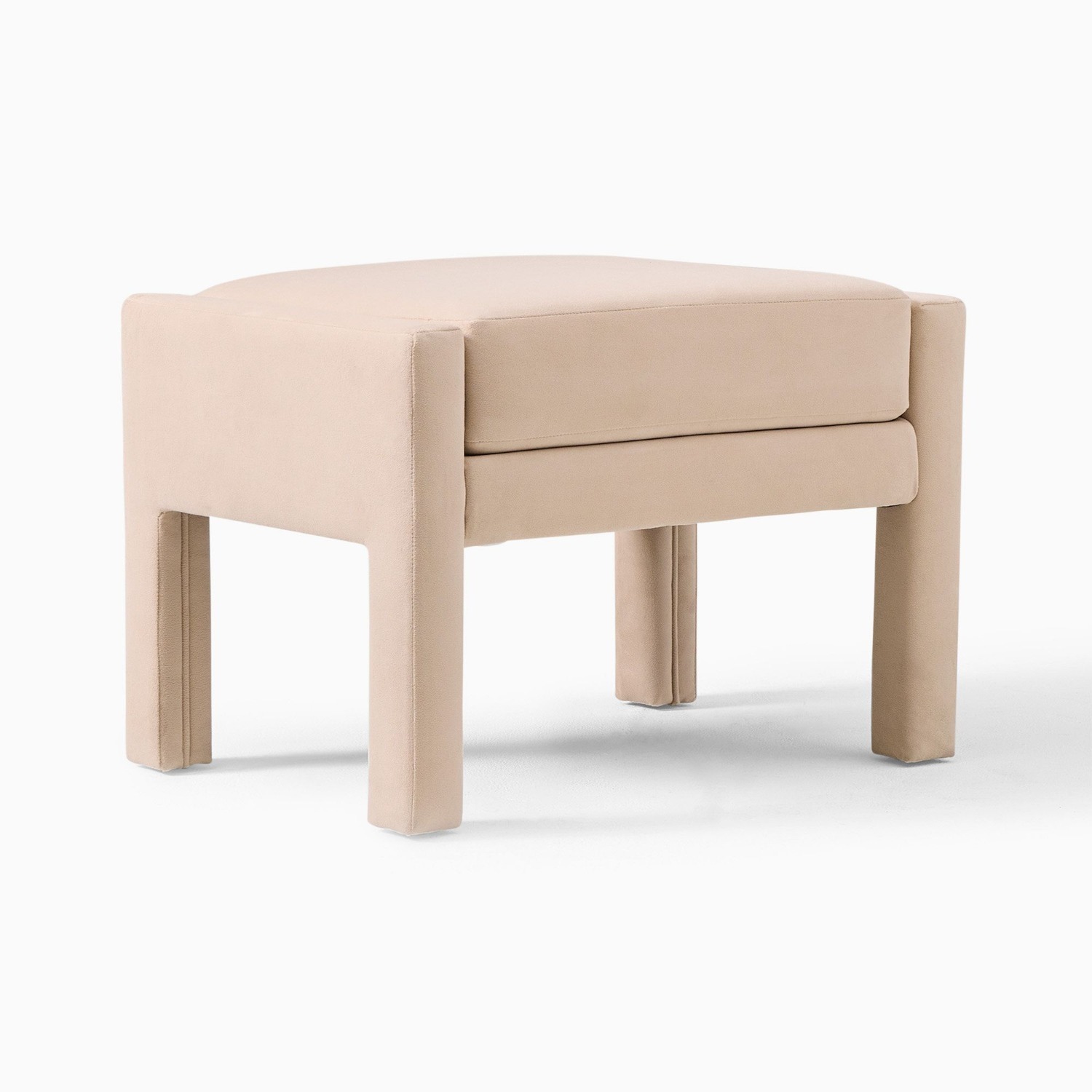 West Elm Scarlett Ottoman - image-5
