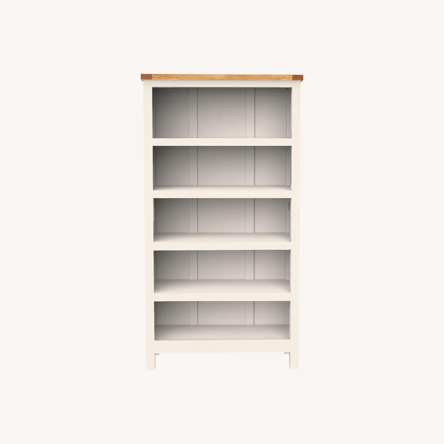 Parigold Solid Wood Tall Bookshelf - image-0