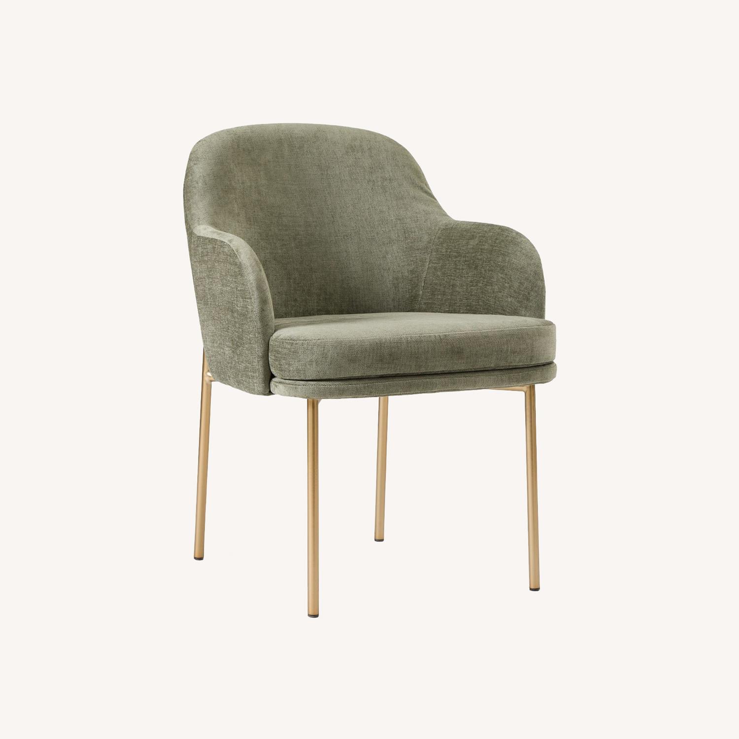 West Elm Jack Metal Dining Arm Chair - image-0