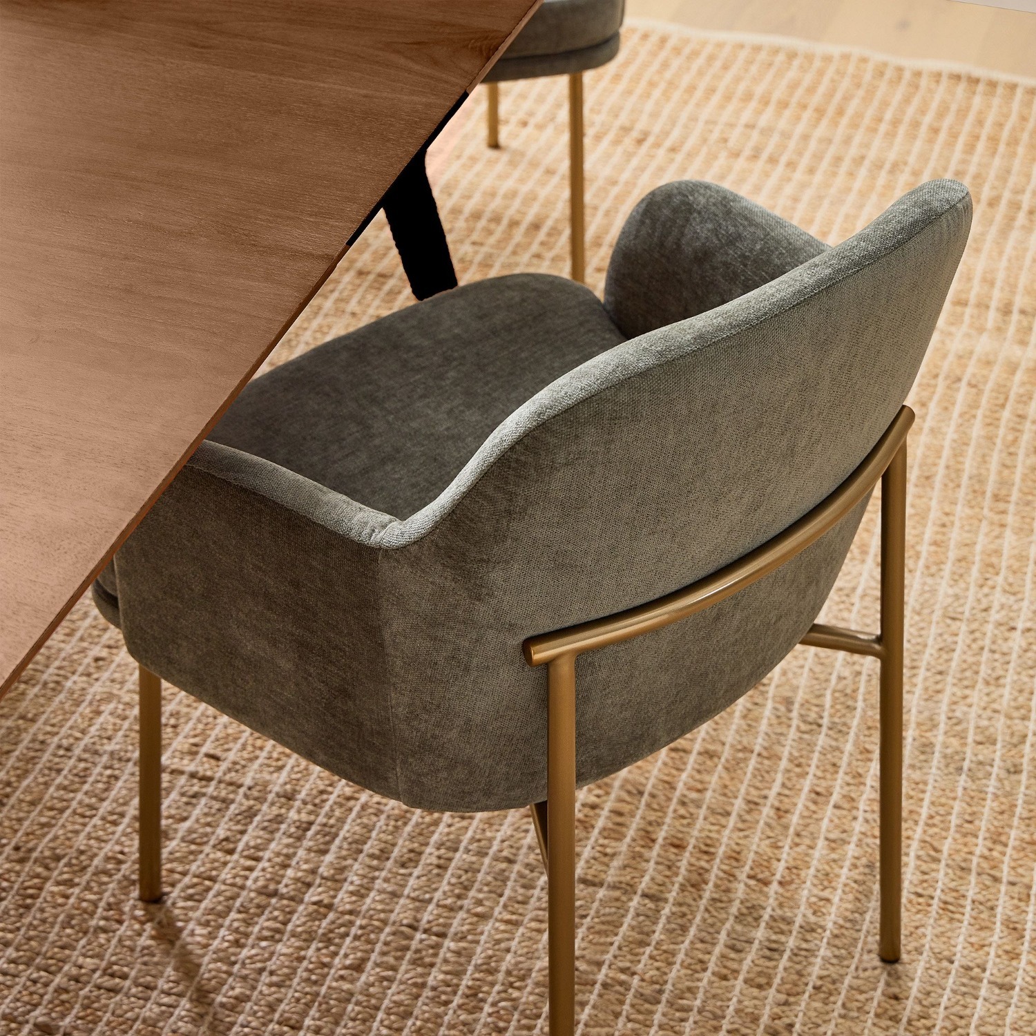 West Elm Jack Metal Dining Arm Chair - image-5