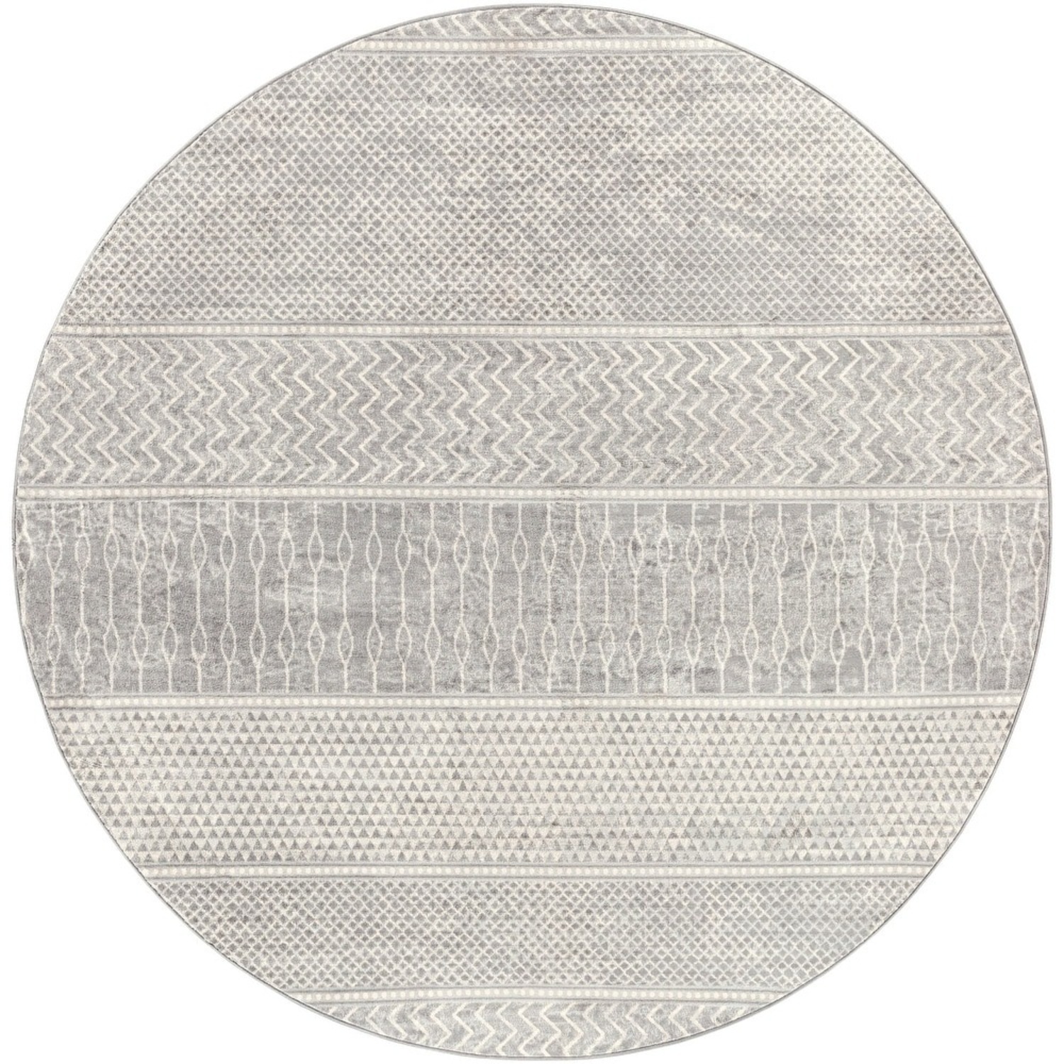 Livabliss Lovato Bohemian Block Print Rug - image-1