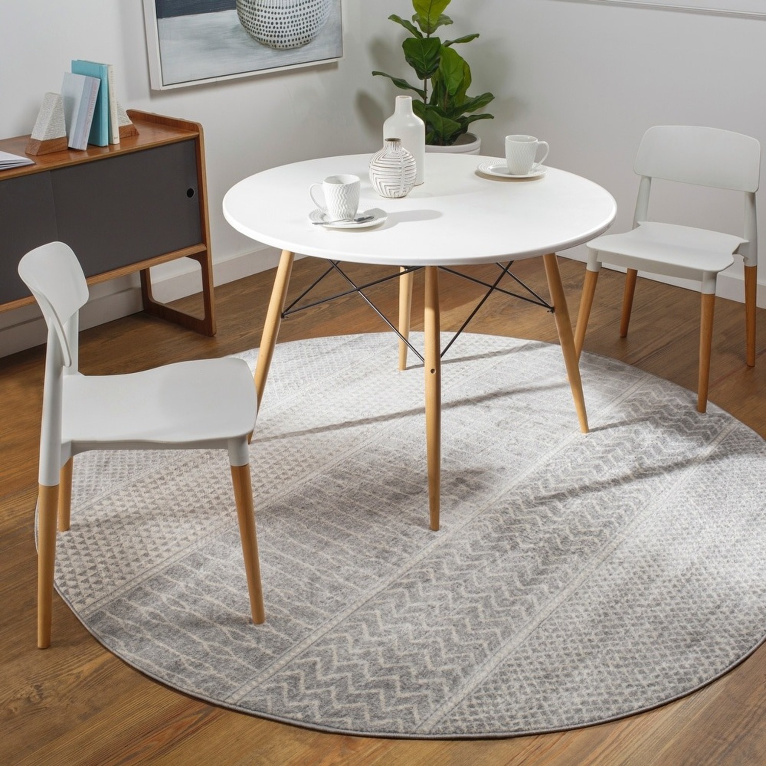 Livabliss Lovato Bohemian Block Print Rug - image-2