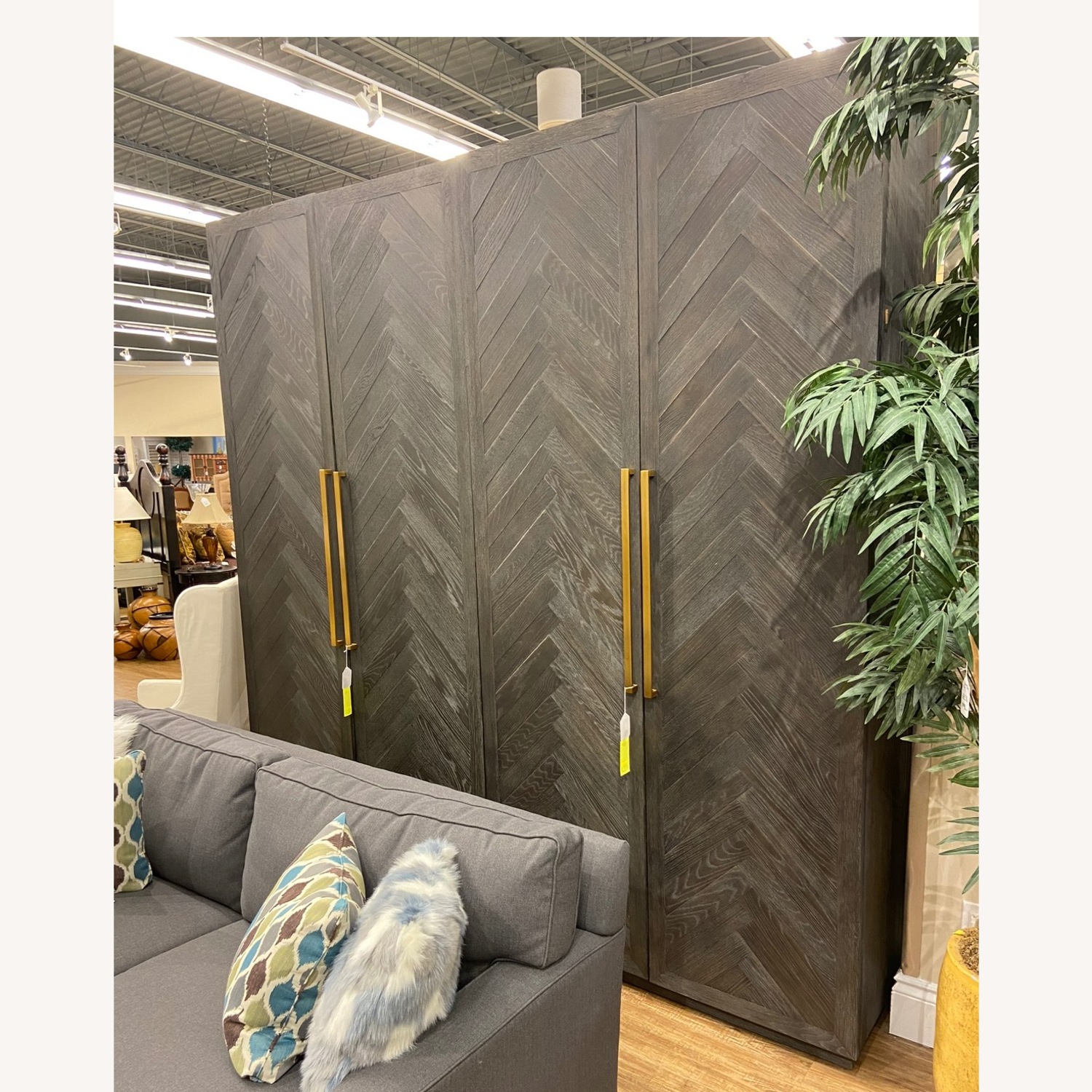 Restoration Hardware Double Door Tall Cabinet - image-2