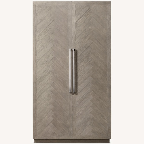 Used Restoration Hardware Double Door Tall Cabinet for sale on AptDeco