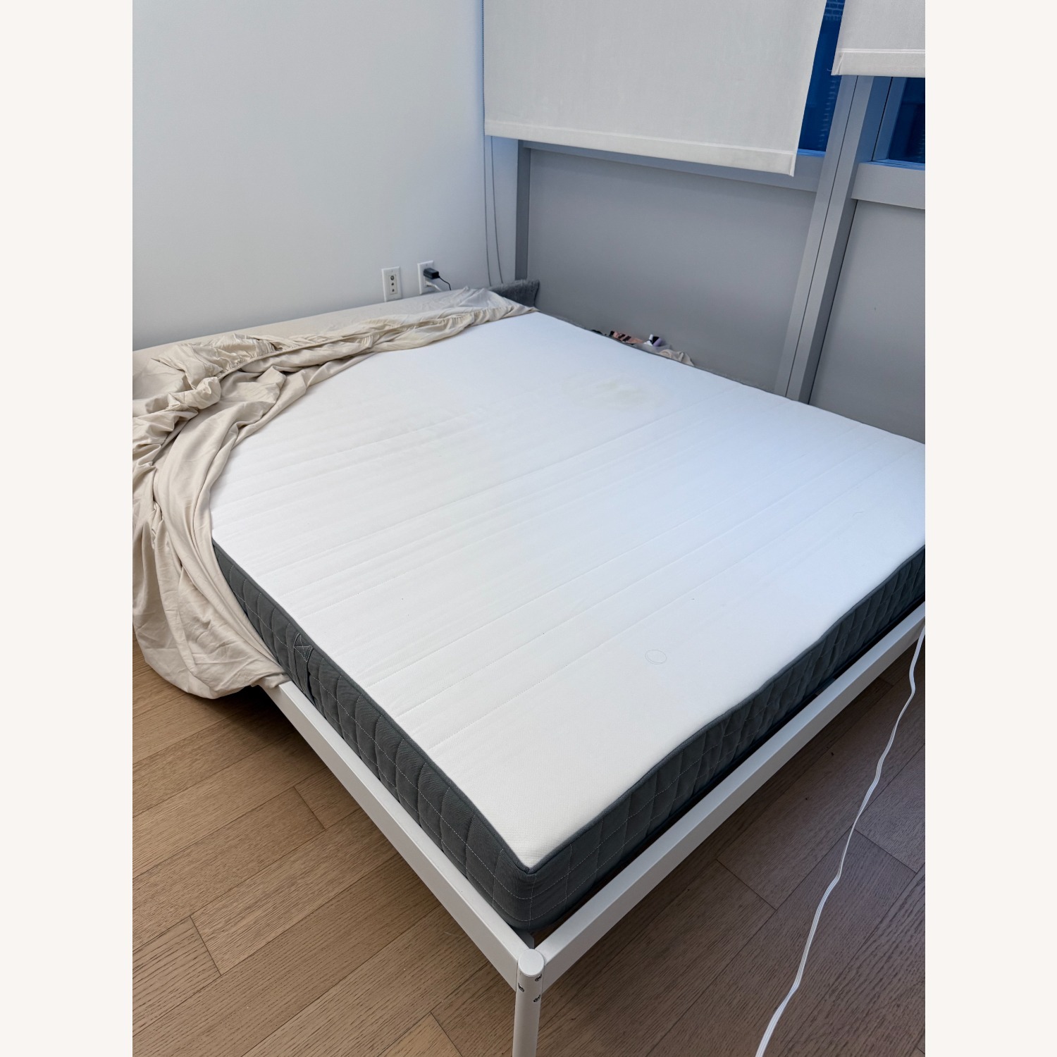 IKEA VEVELSTAD Queen Bed Frame - image-6