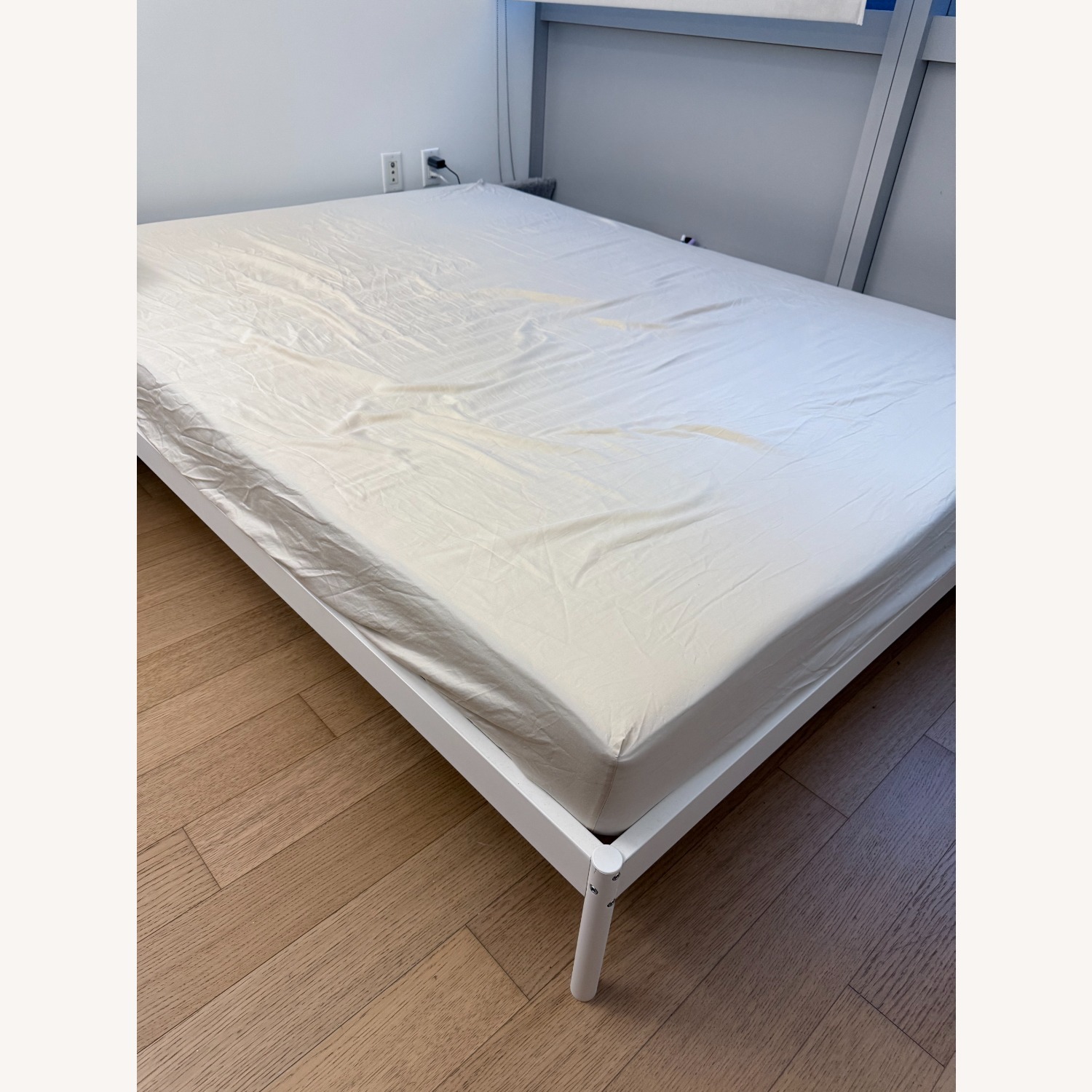 IKEA VEVELSTAD Queen Bed Frame - image-1