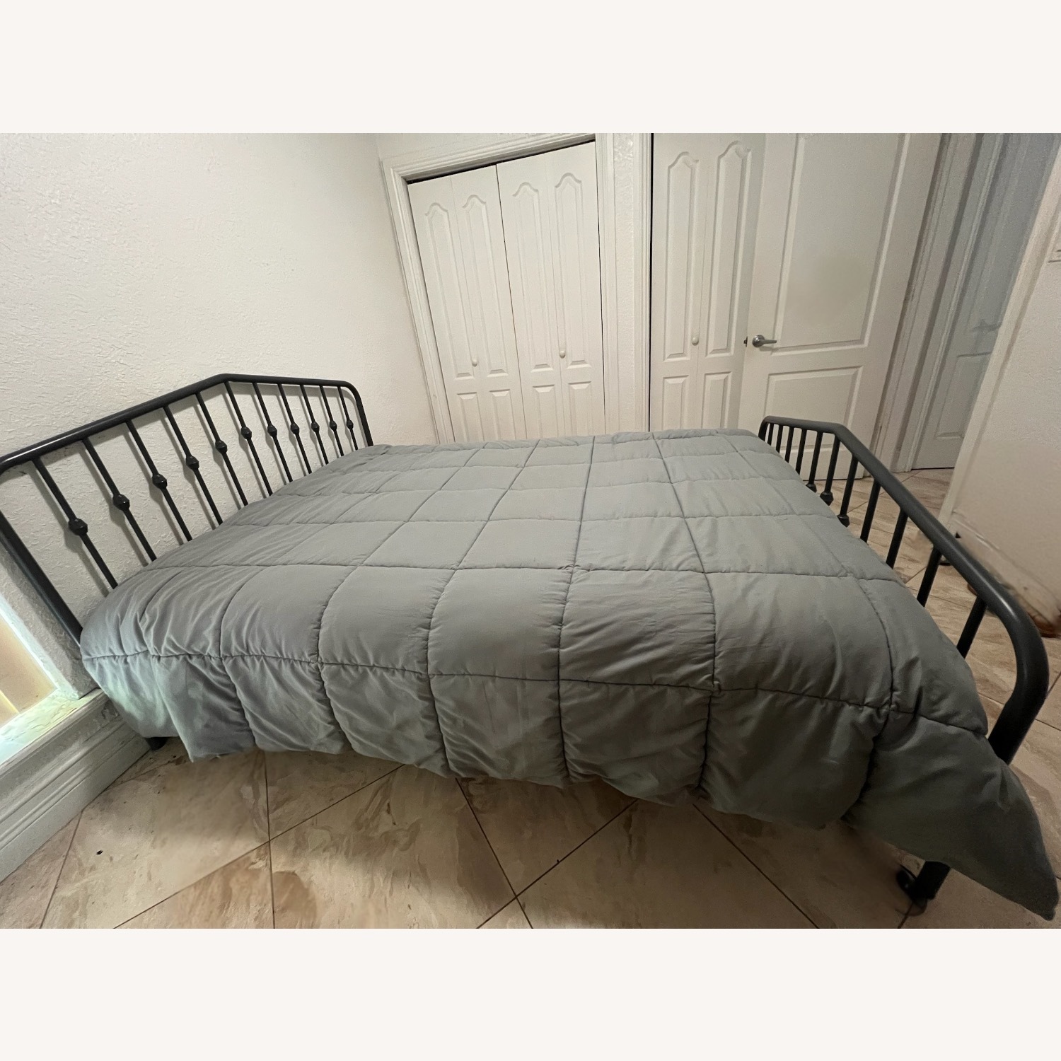 Queen Bed Frame – Industrial Style - image-3