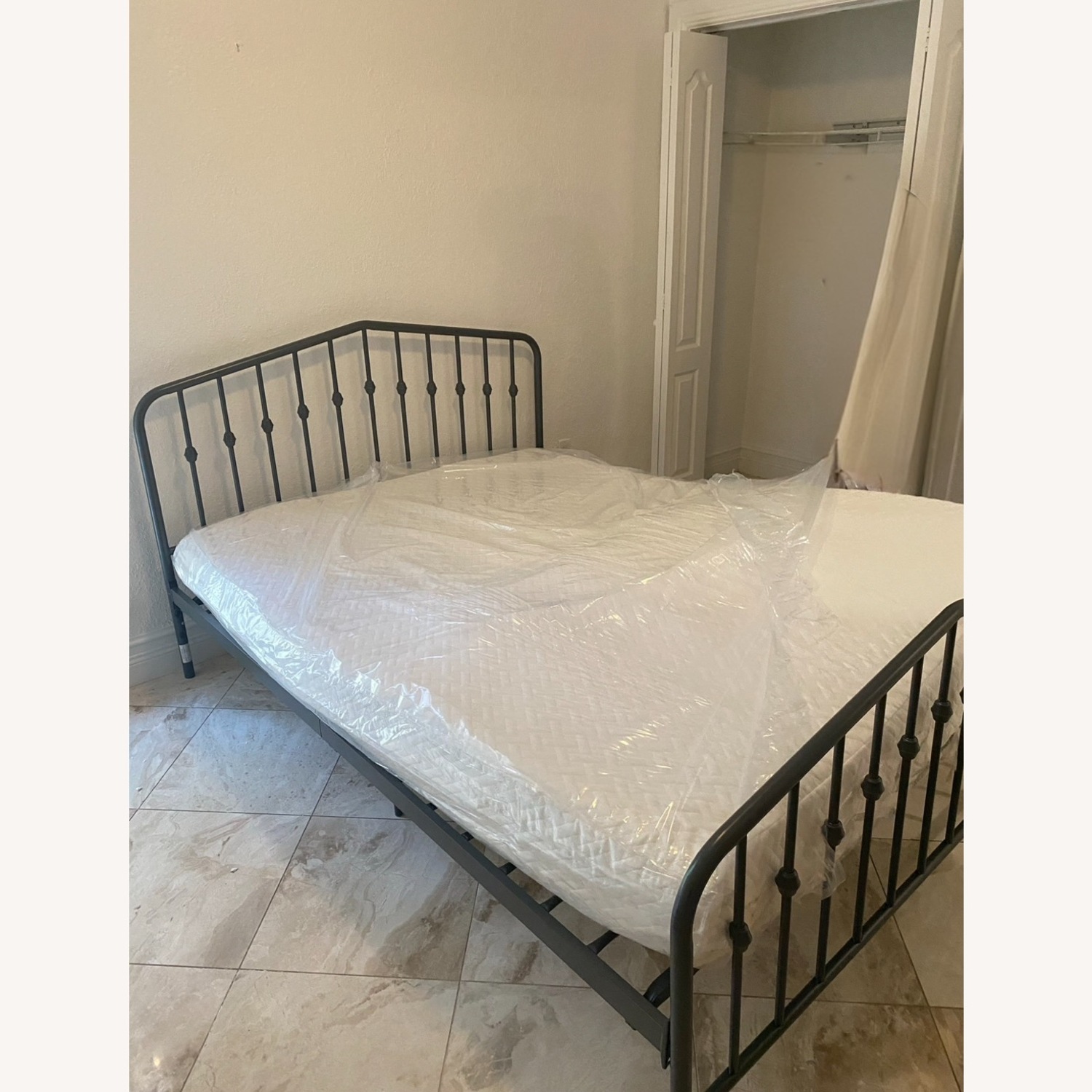 Queen Bed Frame – Industrial Style - image-4