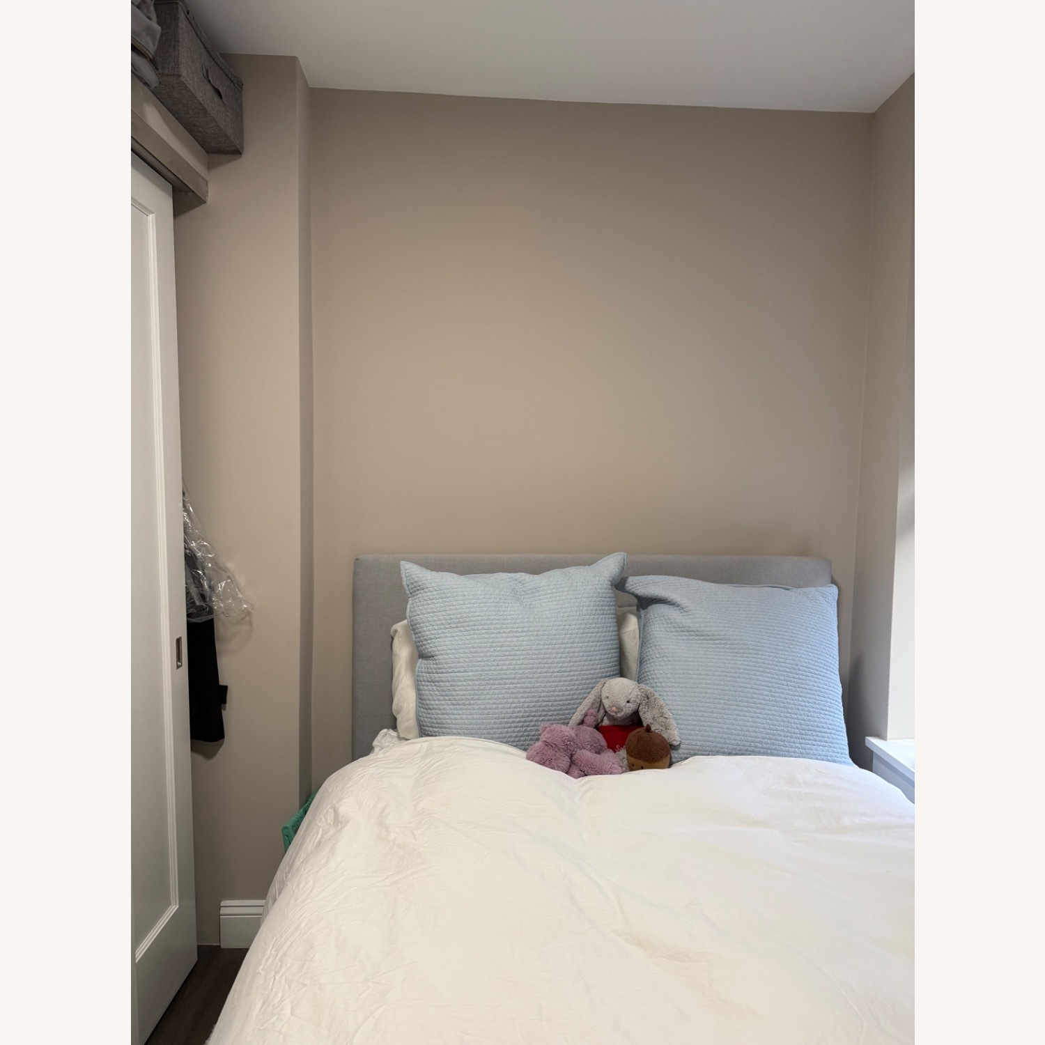 Pottery Barn Teen Ellery Grey Bed - image-1