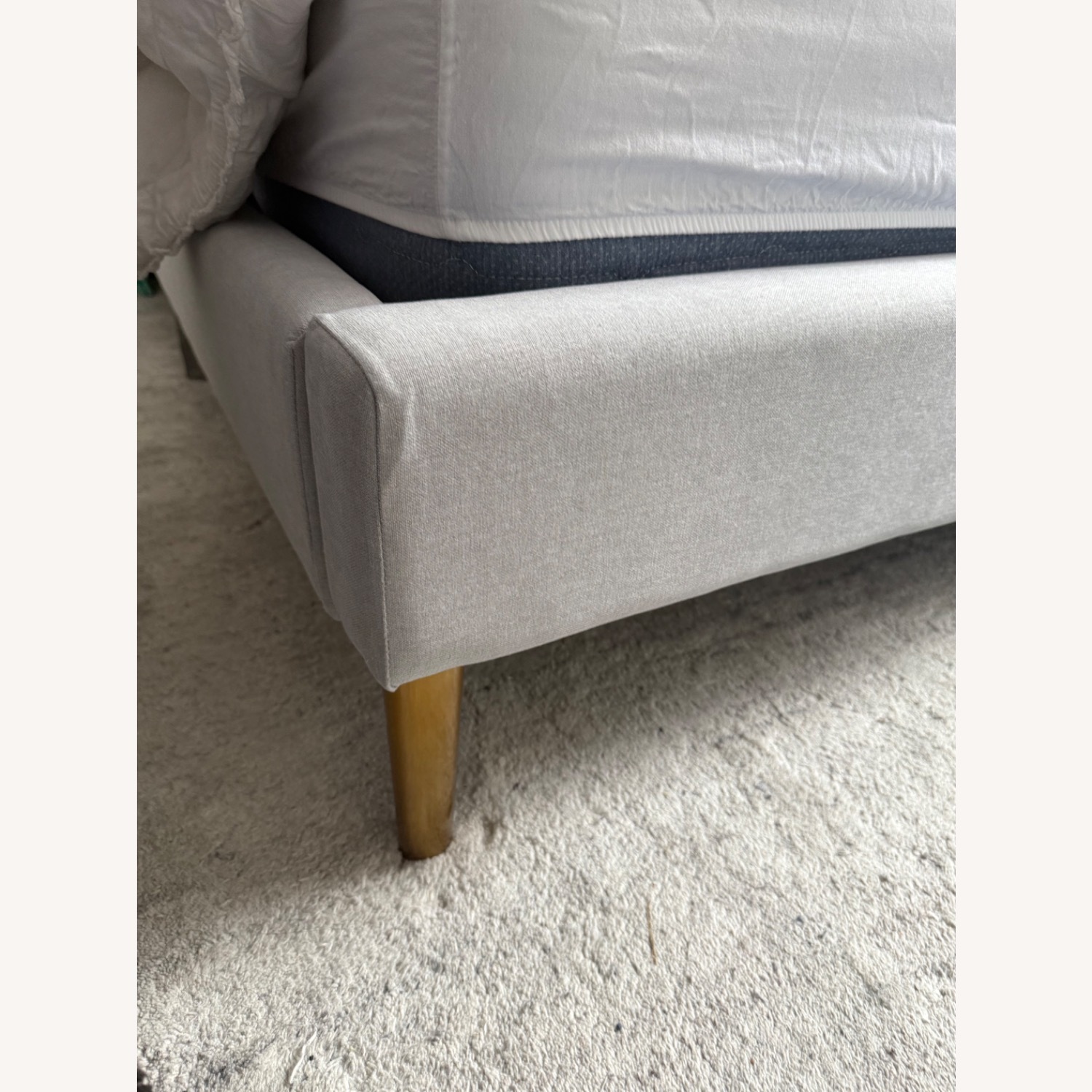 Pottery Barn Teen Ellery Grey Bed - image-2