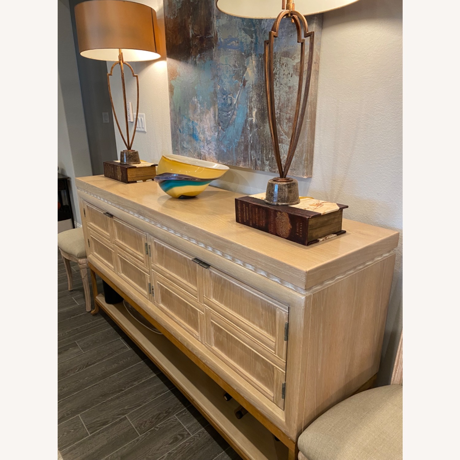 Henredon Contemporary Cerused Finish Crudenza - image-0