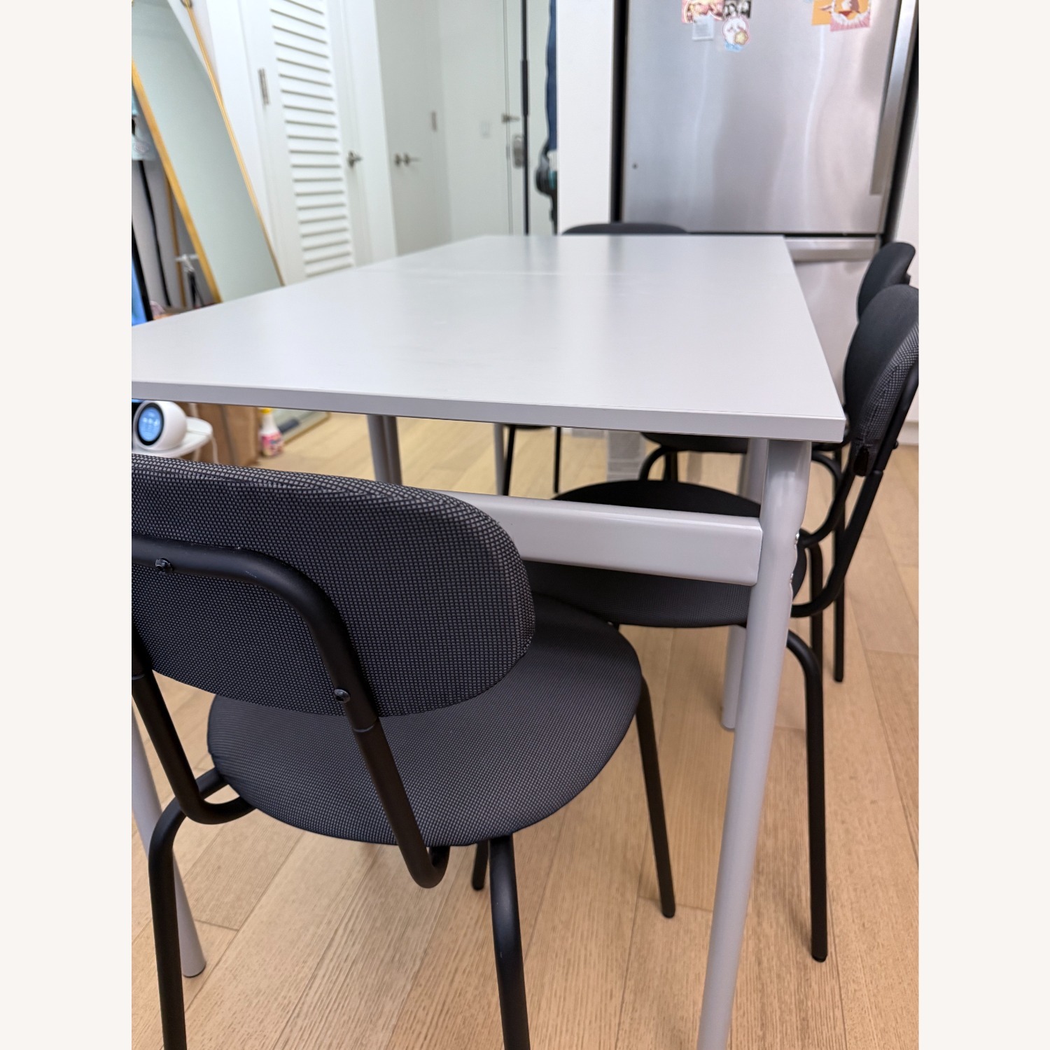 IKEA GRÅSALA Dining Table and Chair Set (6 Pieces) - image-4
