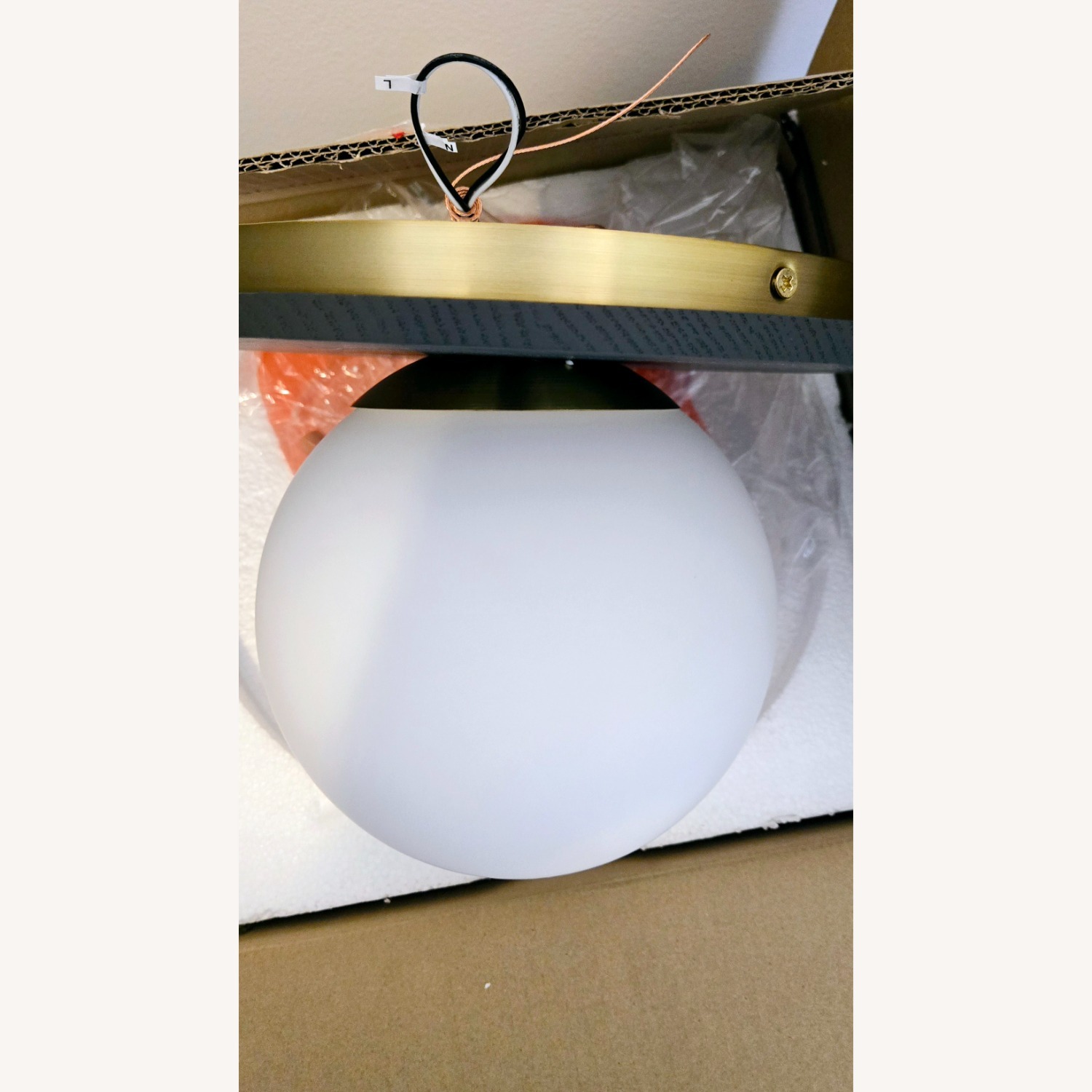 Anthropologie Tanner Globe Flush Mount in Black - image-2