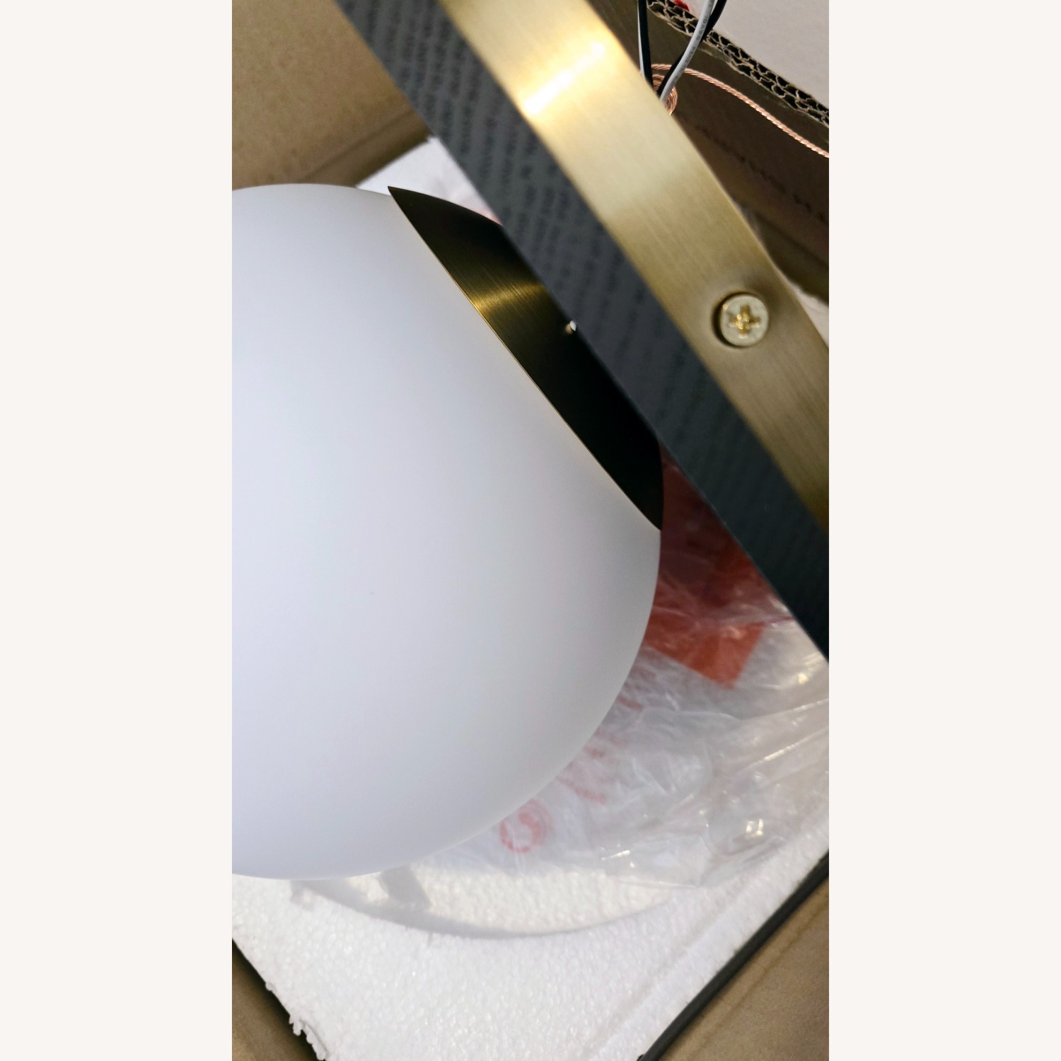 Anthropologie Tanner Globe Flush Mount in Black - image-3