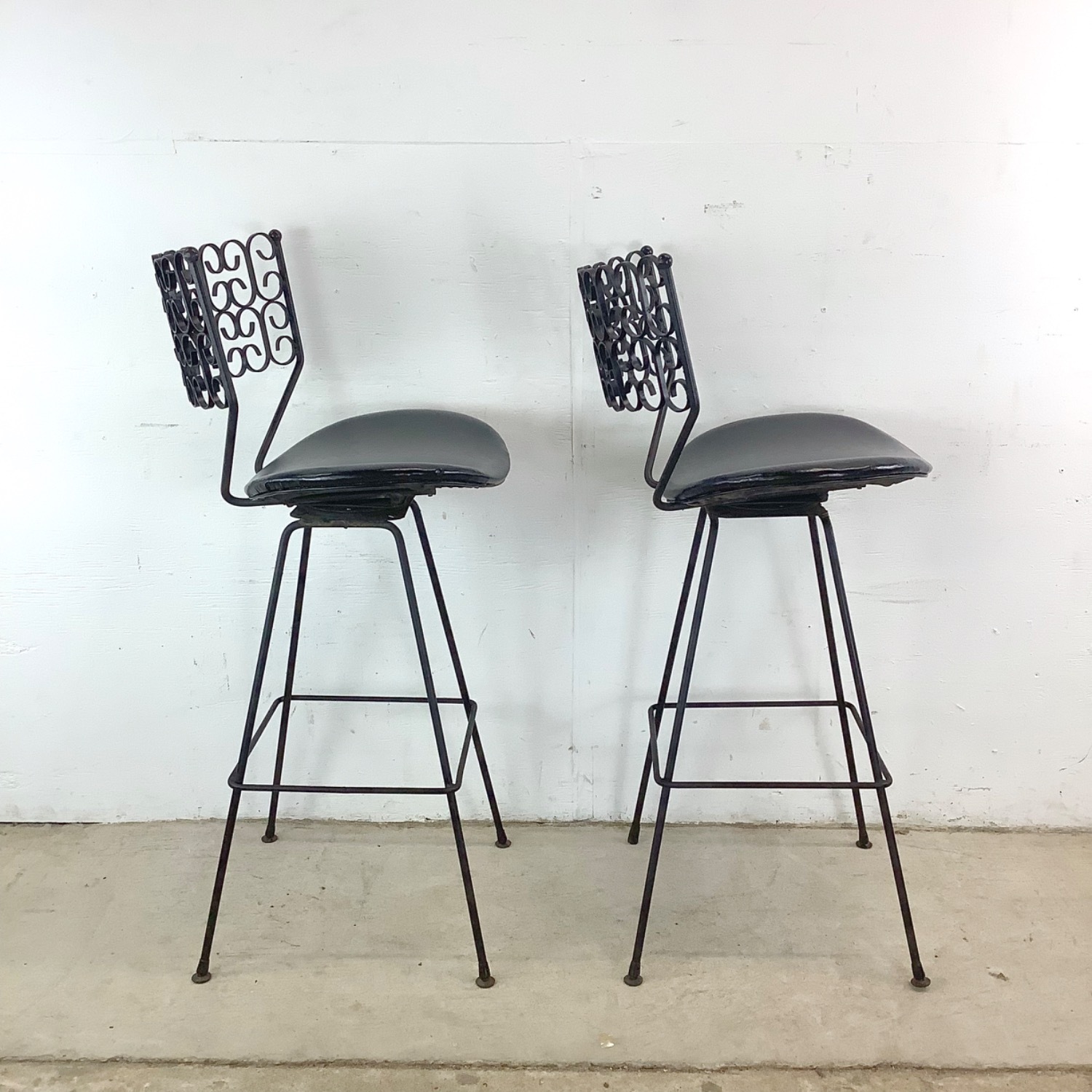 Mid-Century Barstools by Arthur Umanoff-4 - image-5