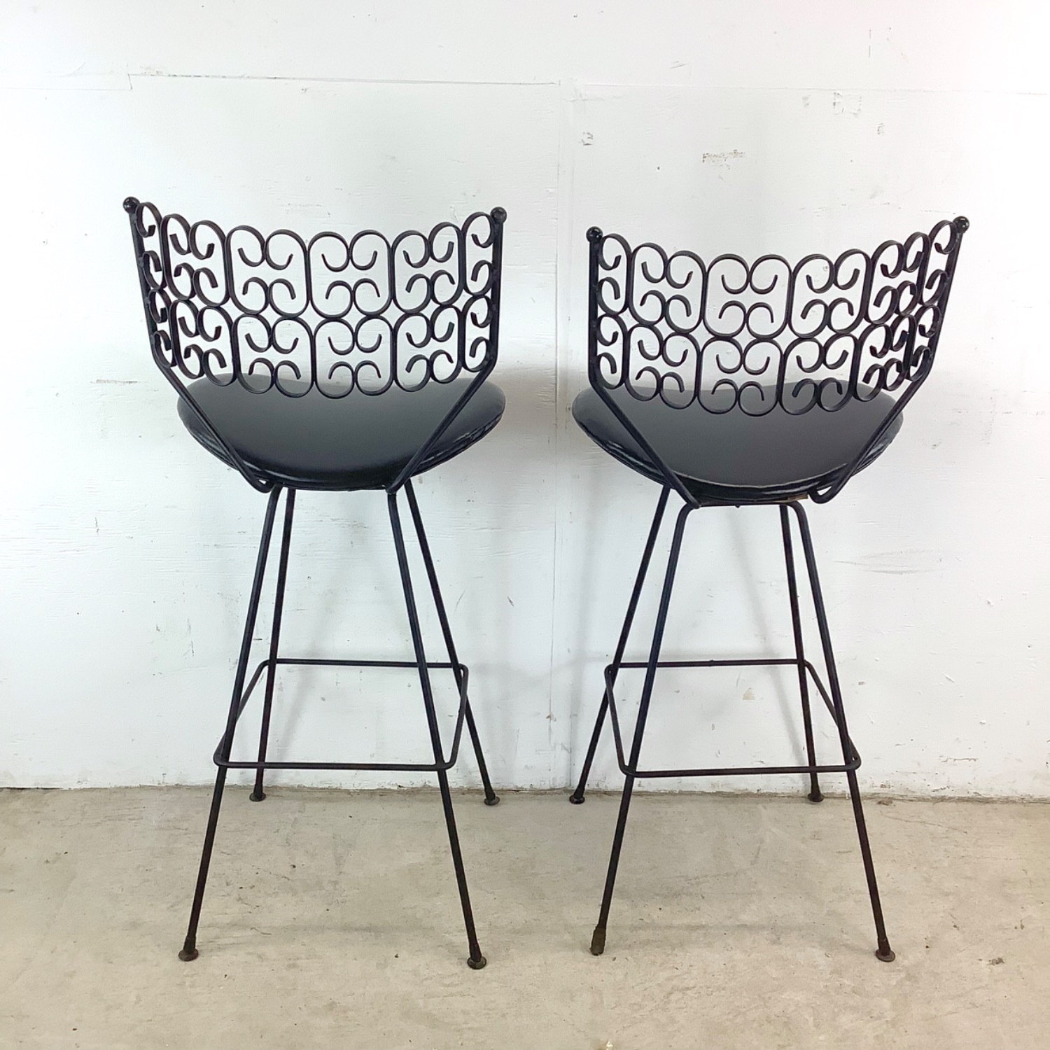 Mid-Century Barstools by Arthur Umanoff-4 - image-6