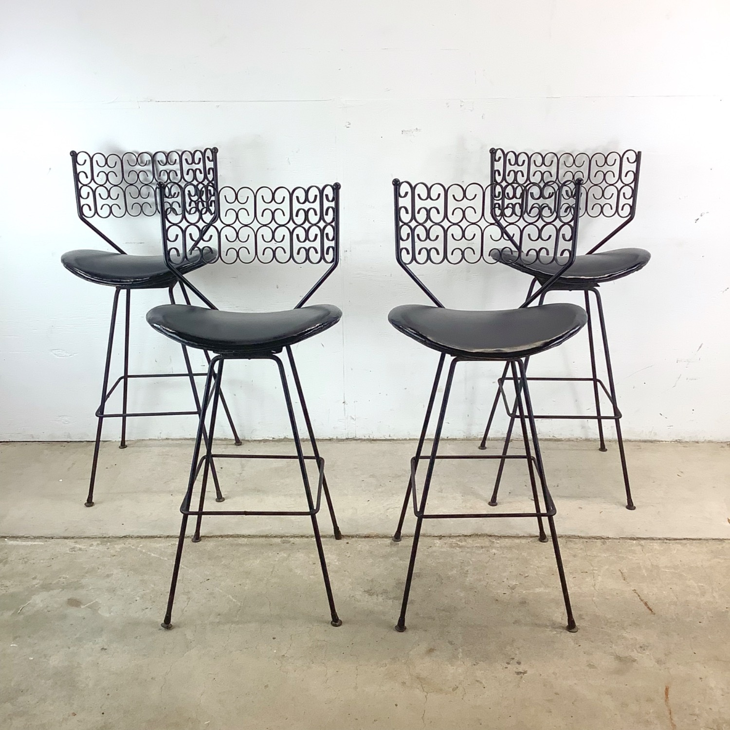 Mid-Century Barstools by Arthur Umanoff-4 - image-3