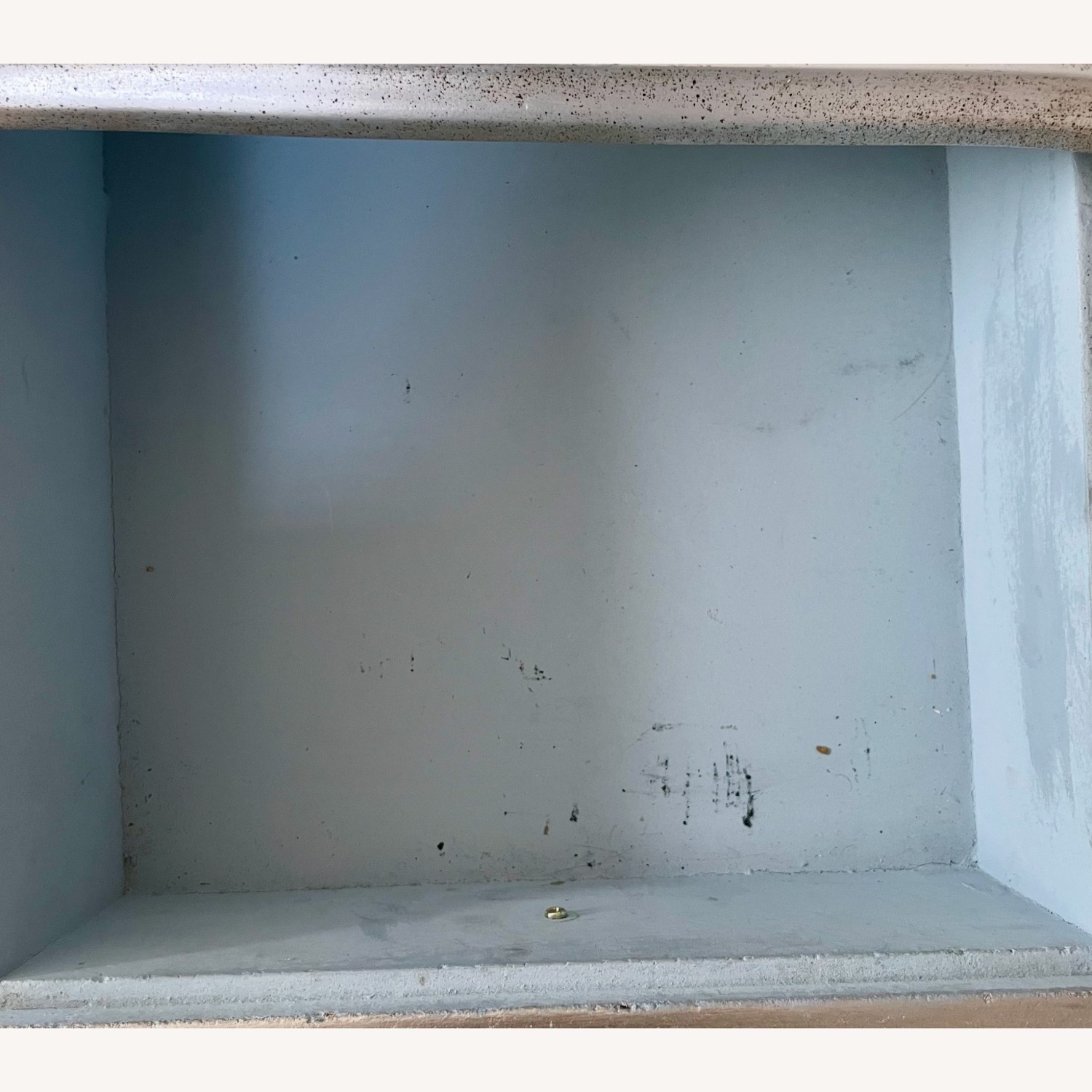 Mirrored Mini Desk & Stool - image-4