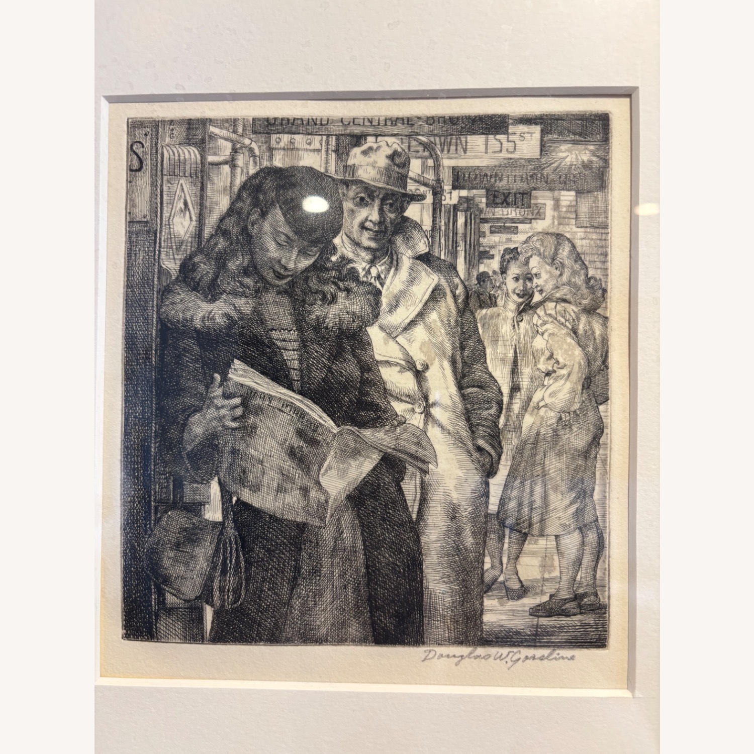 Douglas Gorsline Etching Original Pencil Signed  - image-4