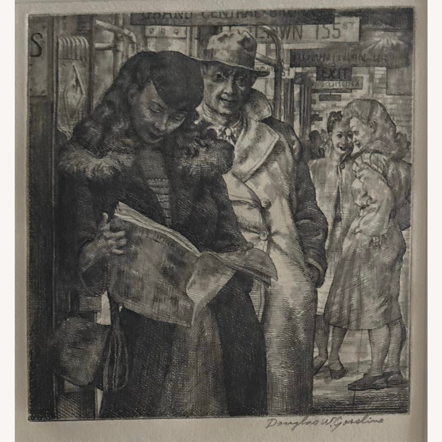 Douglas Gorsline Etching Original Pencil Signed  - image-7