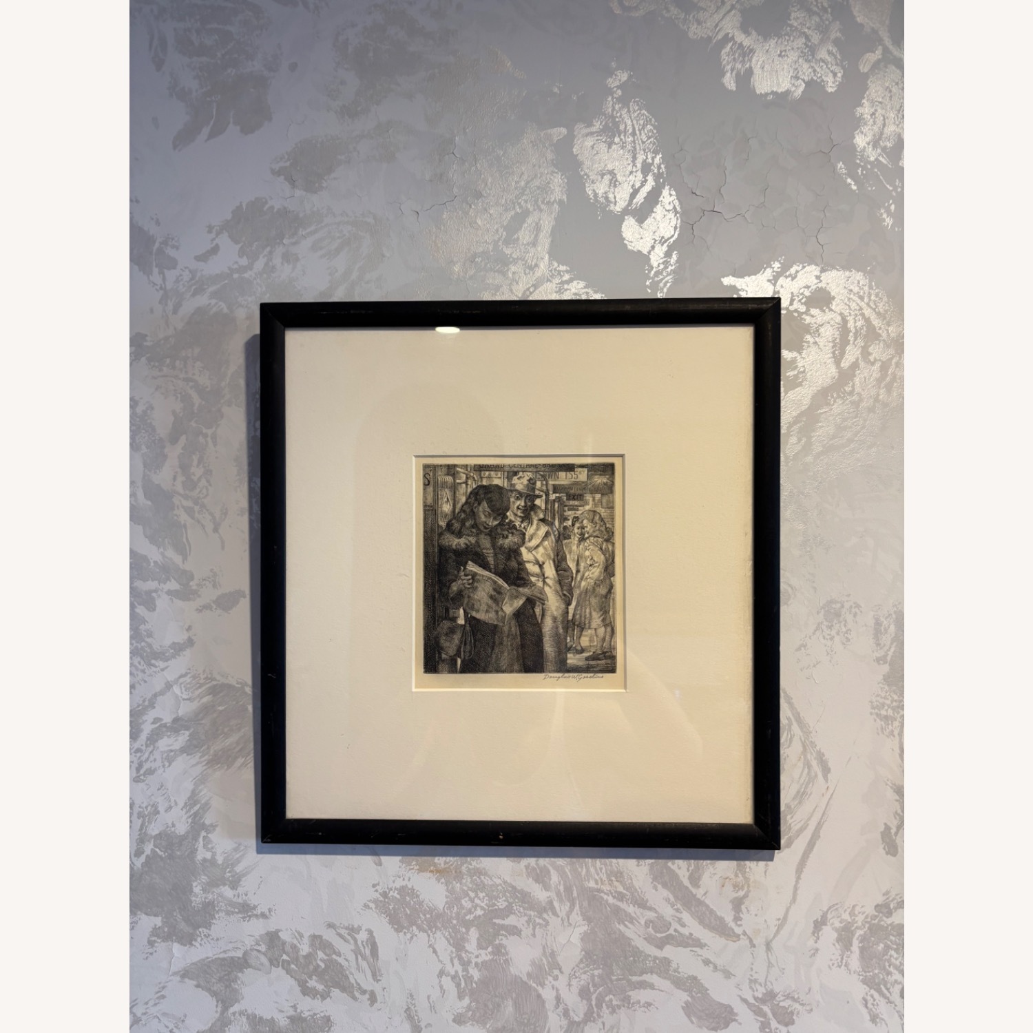 Douglas Gorsline Etching Original Pencil Signed  - image-1