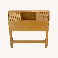 Mid-Century Storage Headboard- Twin