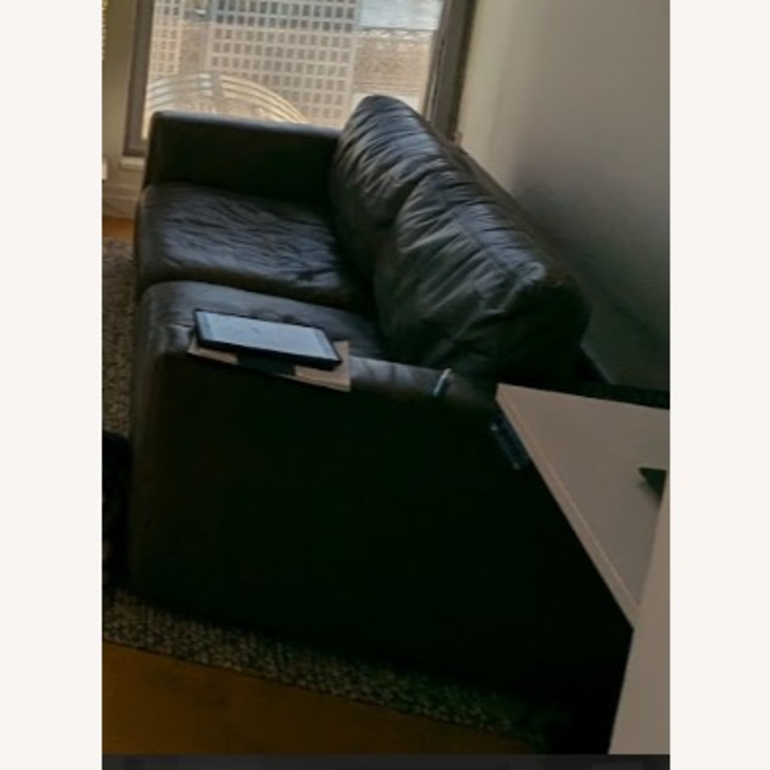 Design Within Reach Reid Leather Sofa - image-2