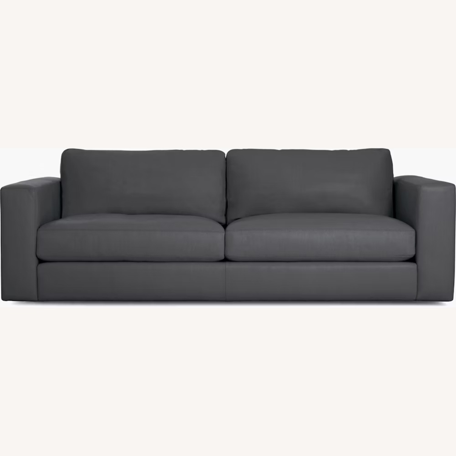 Design Within Reach Reid Leather Sofa - image-5