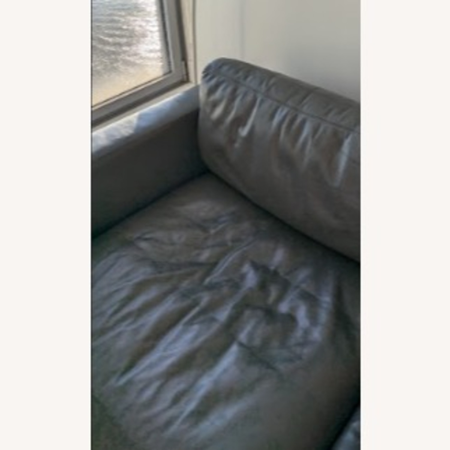 Design Within Reach Reid Leather Sofa - image-4