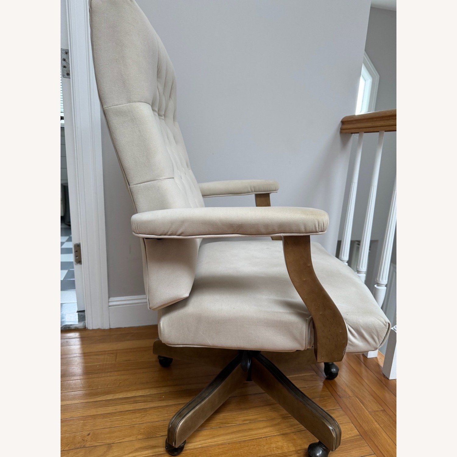 Target Traditional Executive Office Chair Beige - image-3