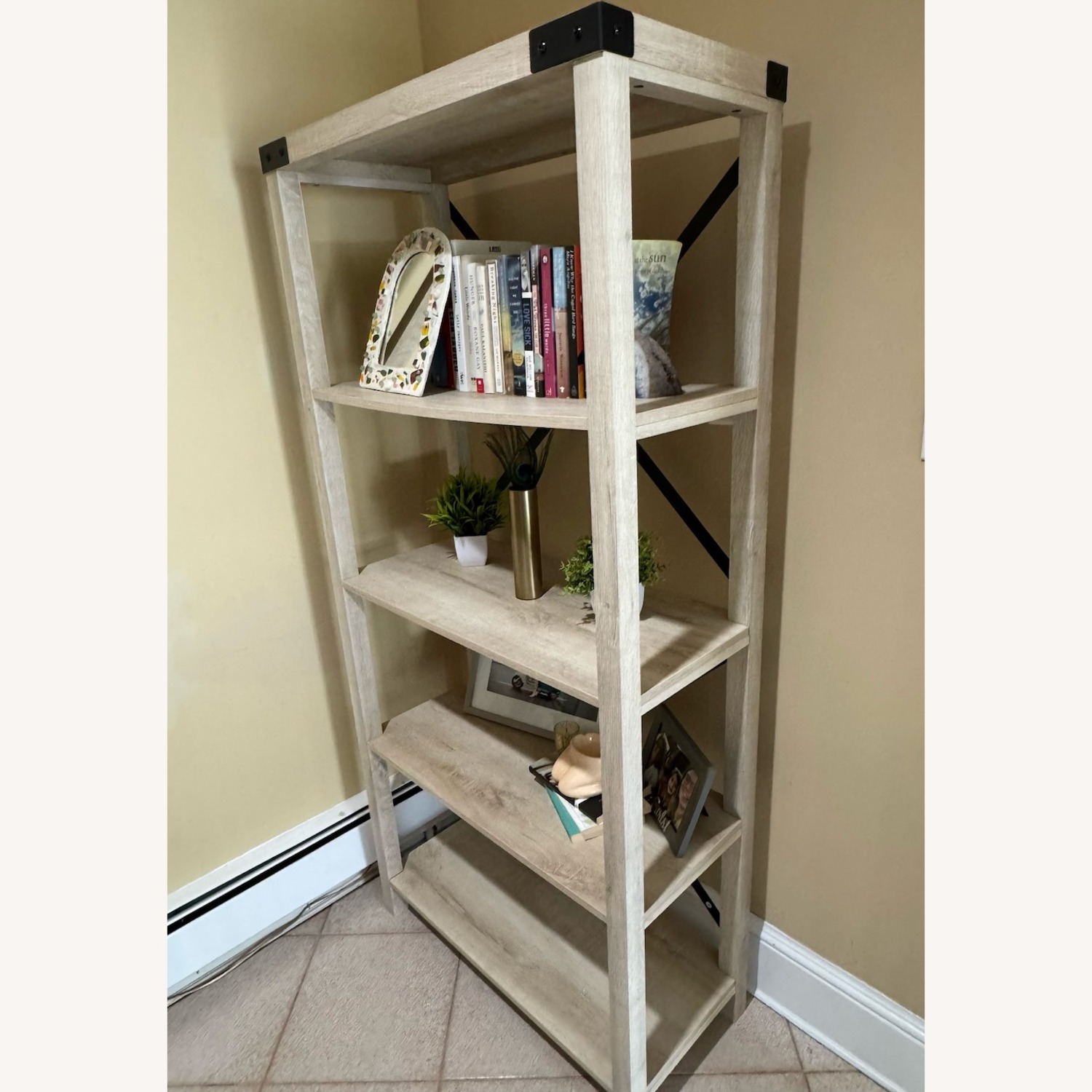 Larenda 64" Etagere 4-Shelf Bookcase - image-2