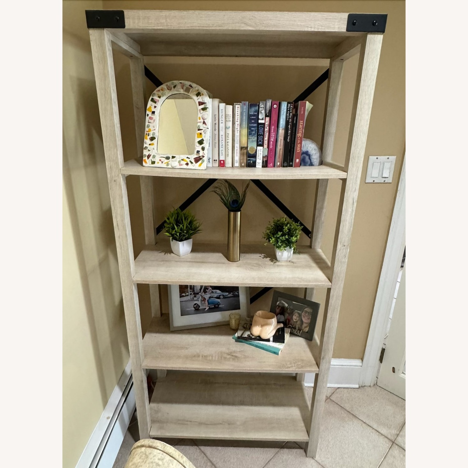 Larenda 64" Etagere 4-Shelf Bookcase - image-4