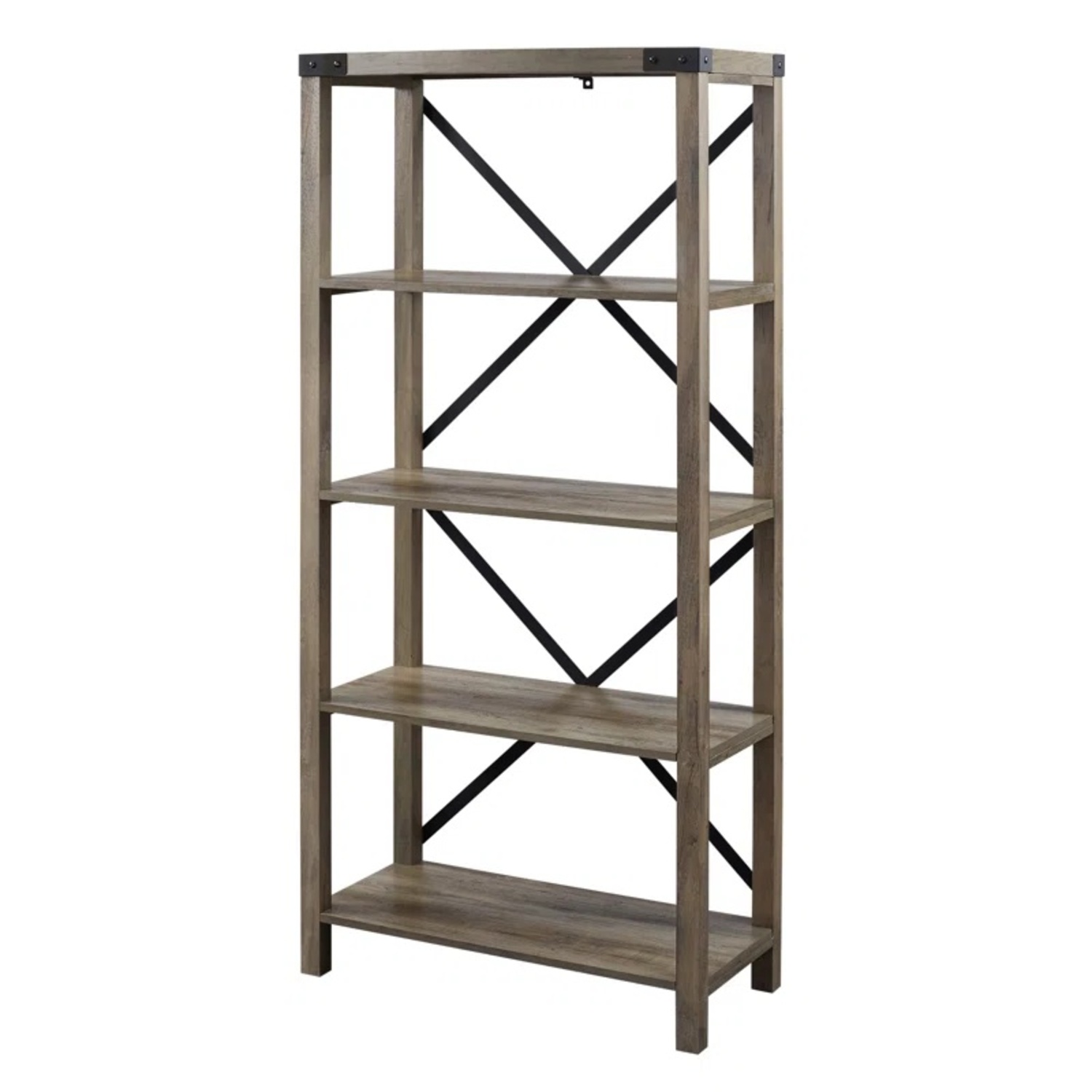 Larenda 64" Etagere 4-Shelf Bookcase - image-0