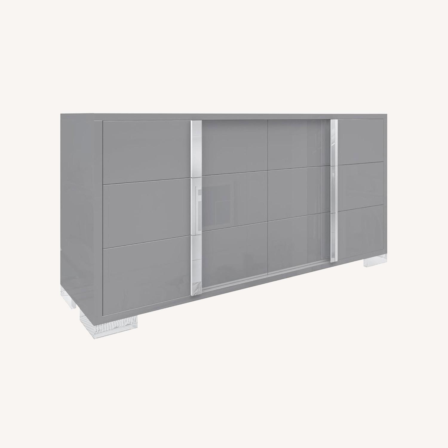 Amazon Amerlife 54" High Gloss Dresser - image-0