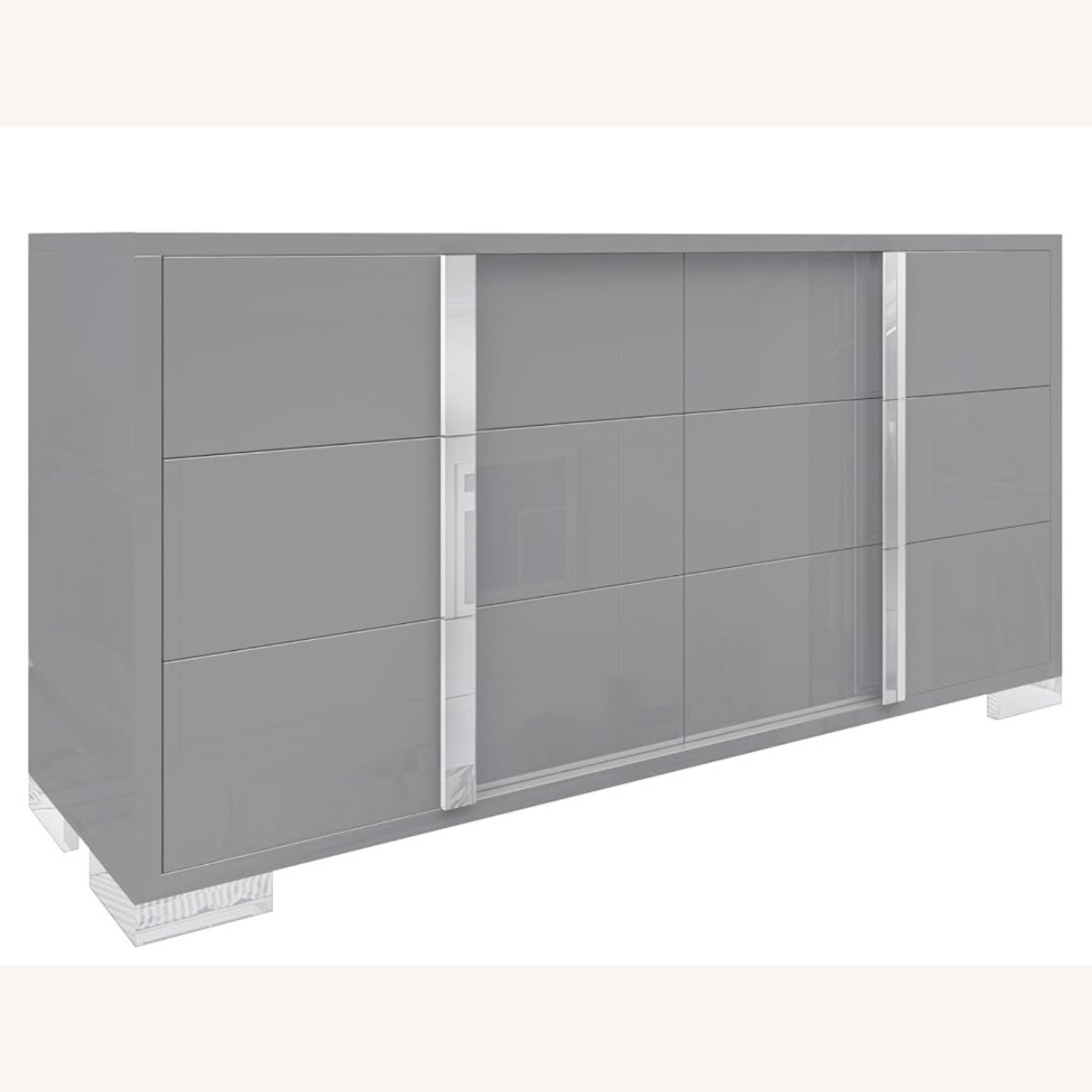 Amazon Amerlife 54" High Gloss Dresser - image-2