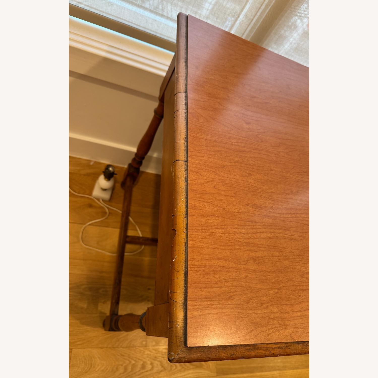 Antique Wood Desk or Vanity - image-4
