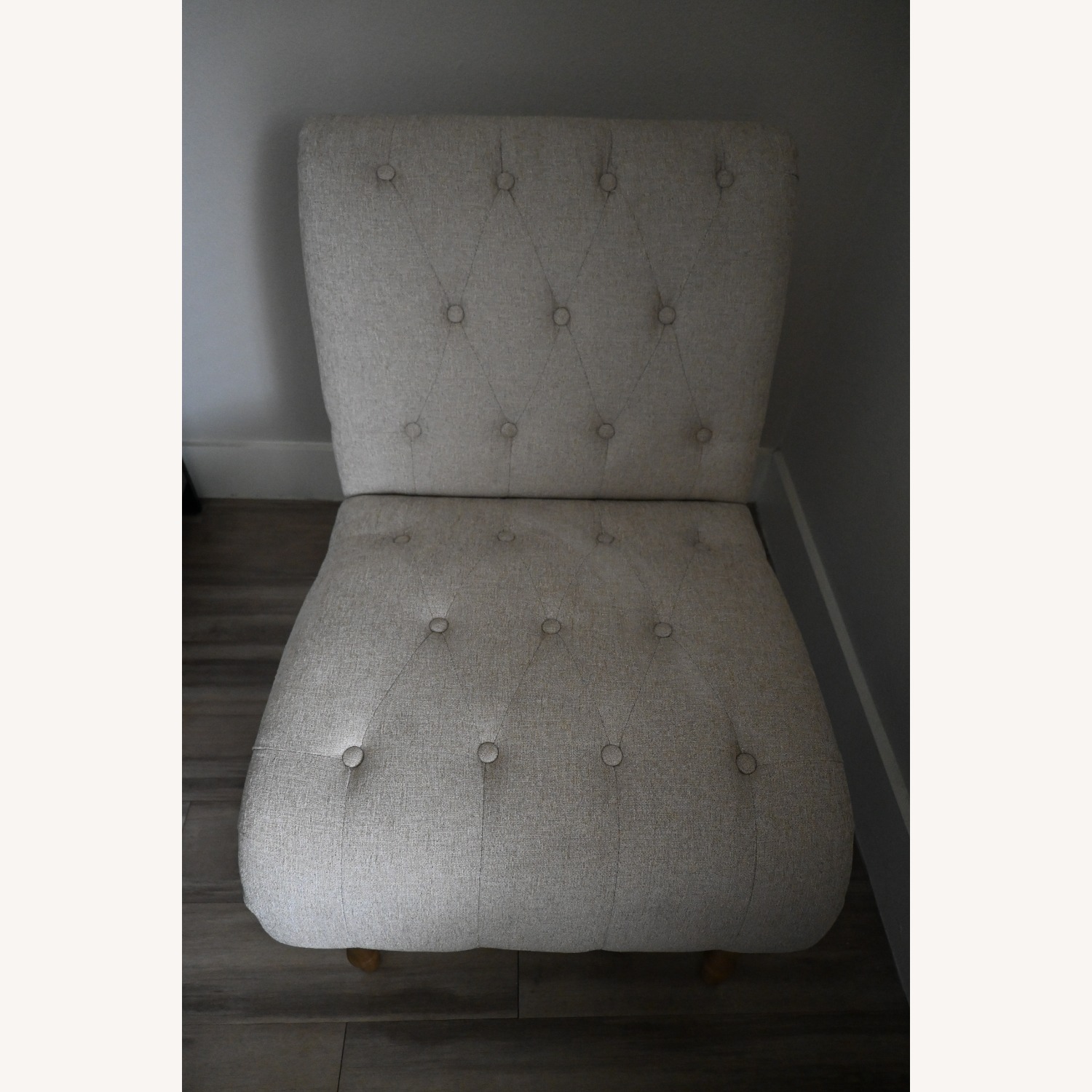 Ashley Beige Accent Chair - image-4