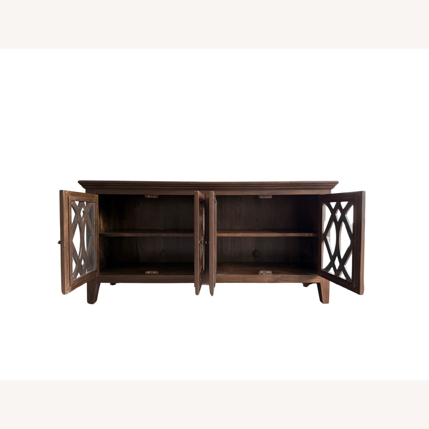 Solid Mango Wood Sideboard/Entertainment Center - image-3