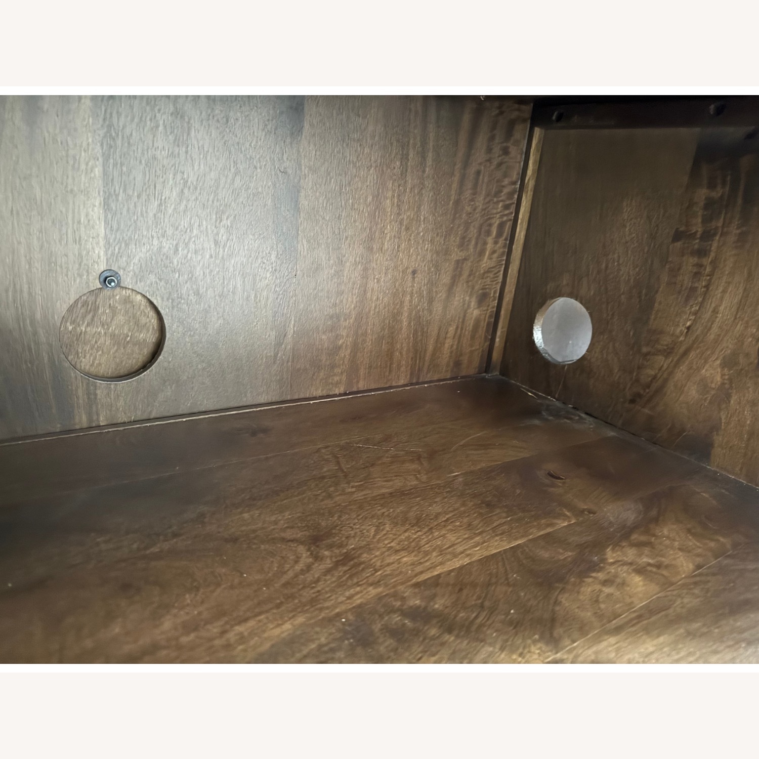 Solid Mango Wood Sideboard/Entertainment Center - image-9