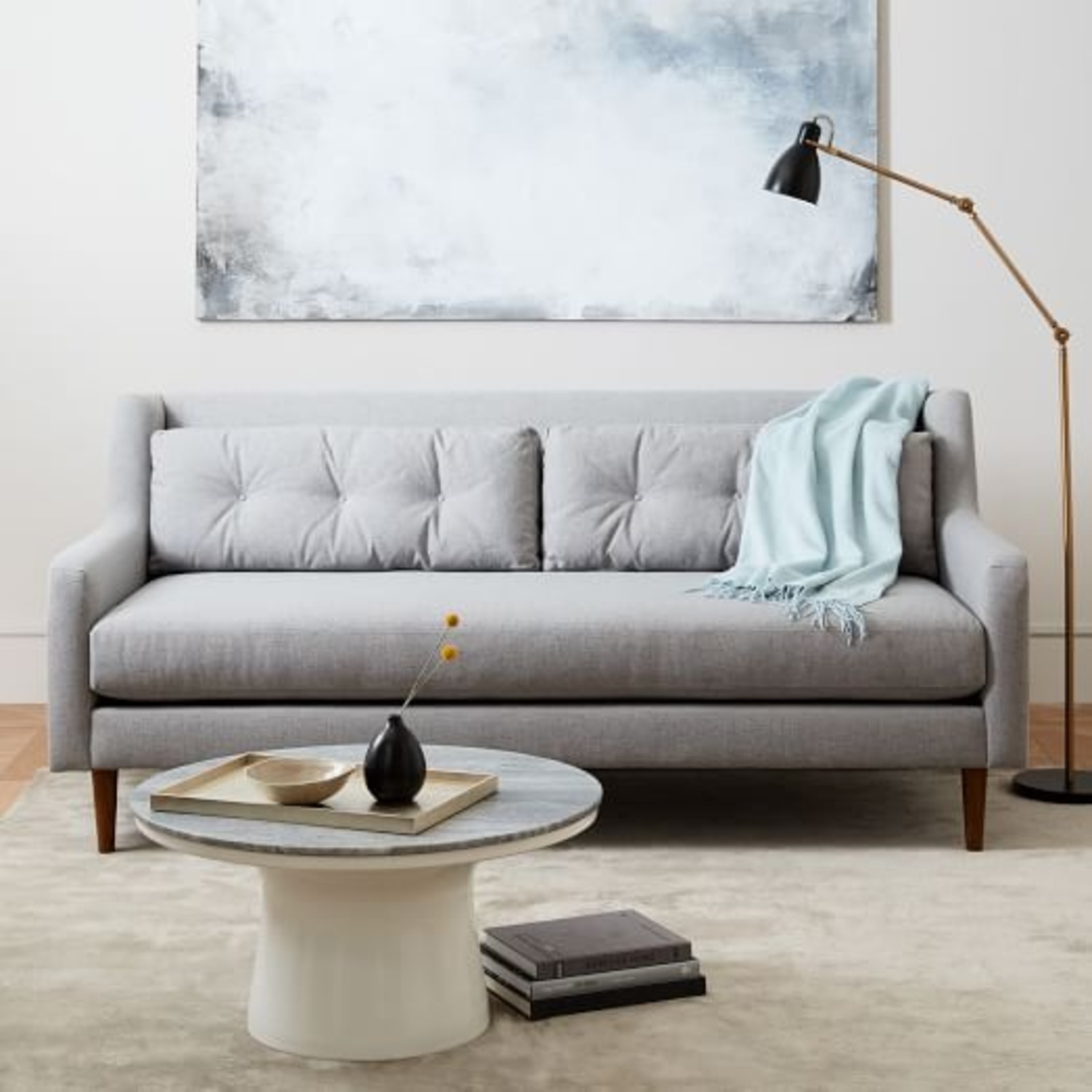 West Elm Crosby Sofa - image-7