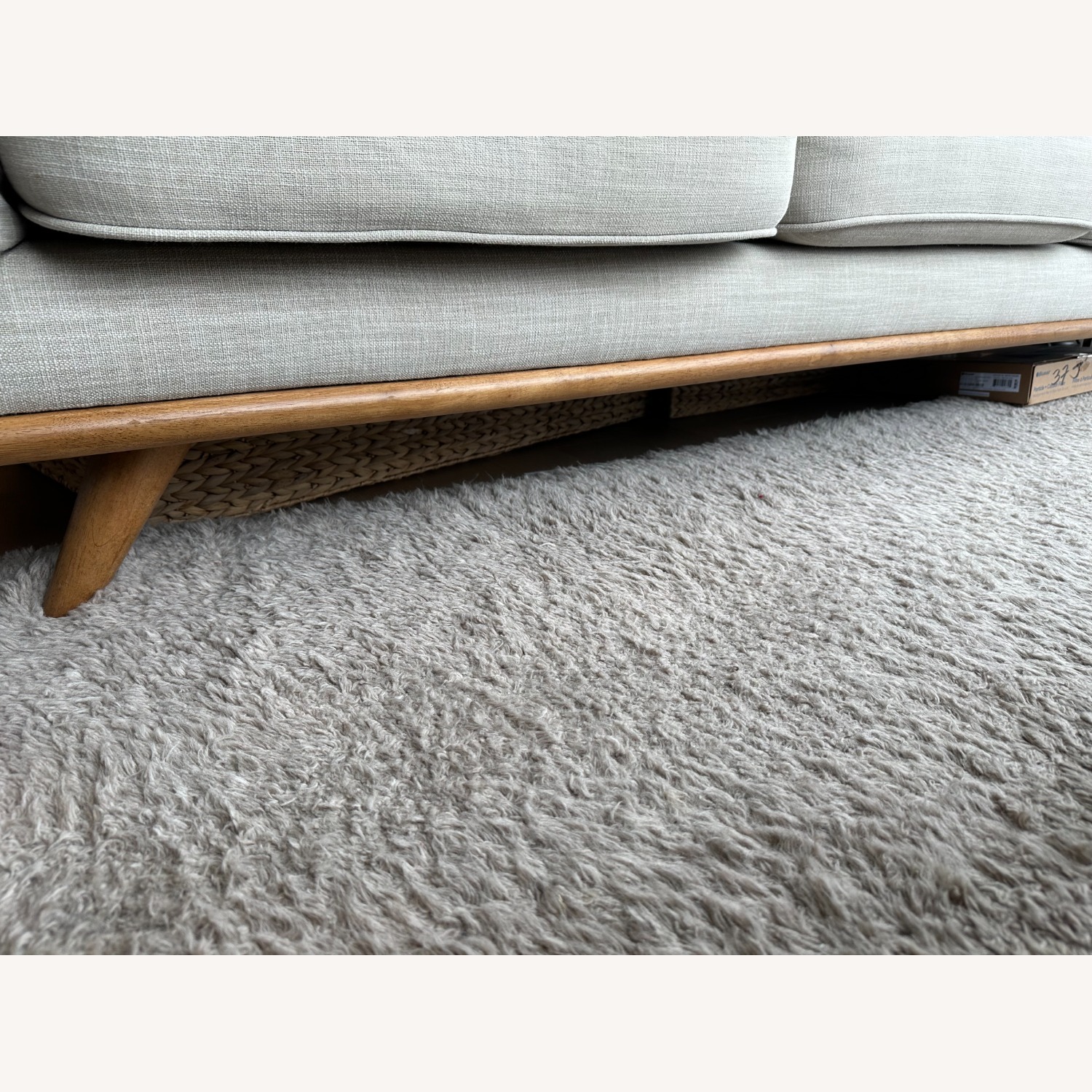 Article Timber 90" Sofa - Rain Cloud Gray - image-3