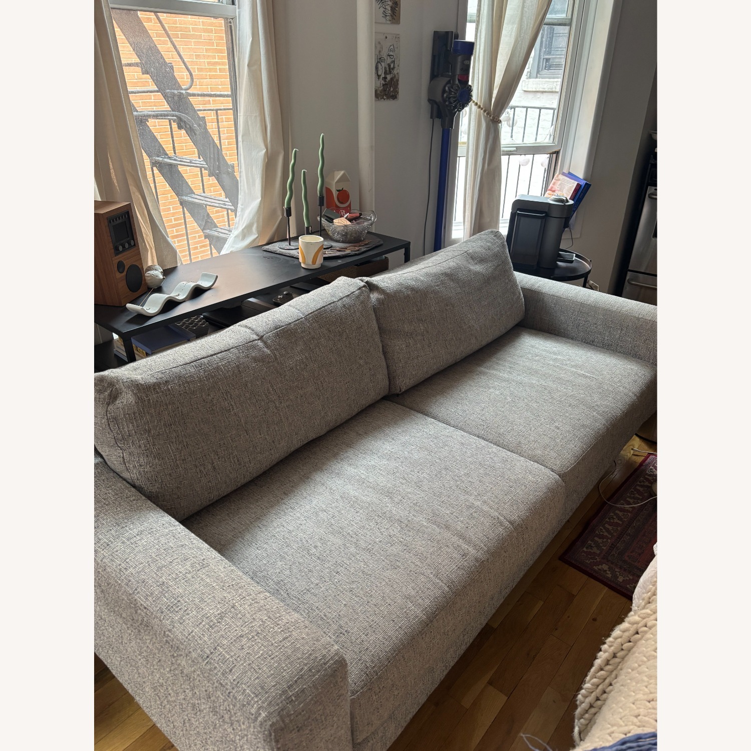 West Elm 74" Eddy Sofa - image-2
